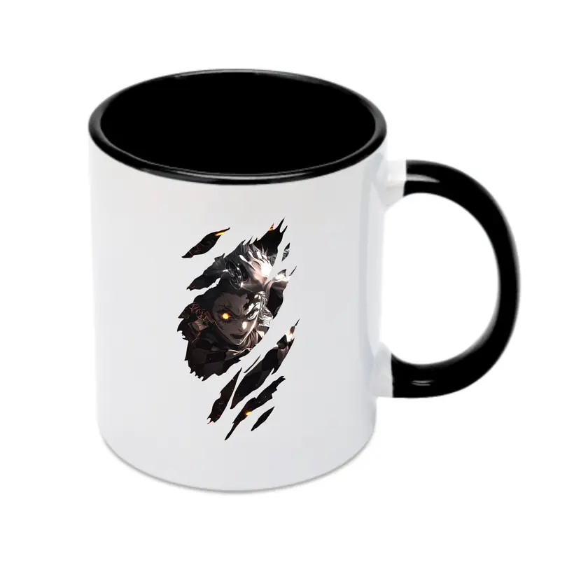 鬼滅の刃 グッズ,竈門 炭治郎 - カラフルマグカップ ・ 陶器 ・ 熱転写プリント ・ 鮮やかデザイン ・ 耐久性 高品質 ・ コーヒー お茶 ギフト用