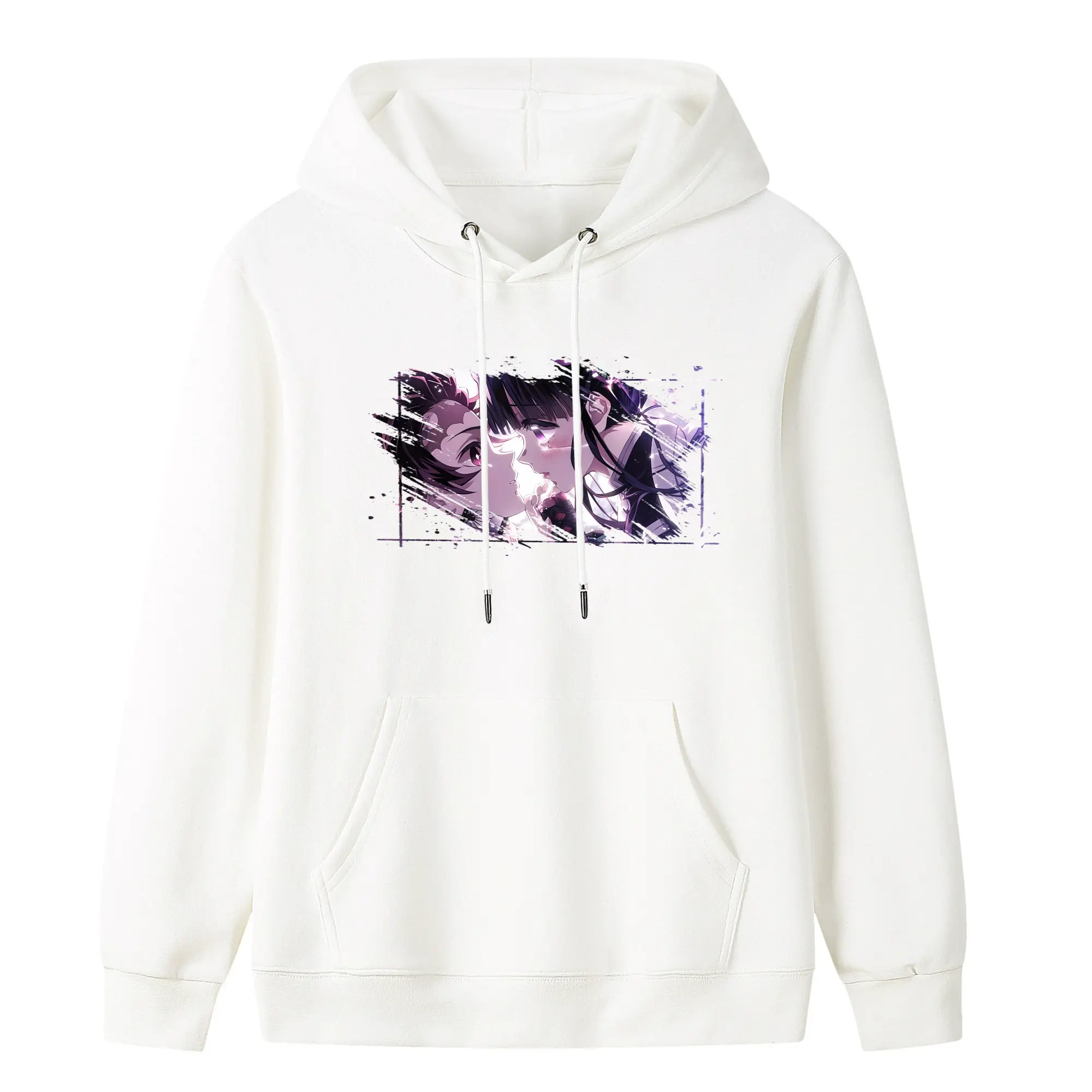 鬼滅の刃 グッズ,栗花落 カナヲ - キッズ フード付きパーカー ・ フロントプリント ・ ポリエステル100％ ・ 快適 通学 スポーツ 日常使い お散歩用