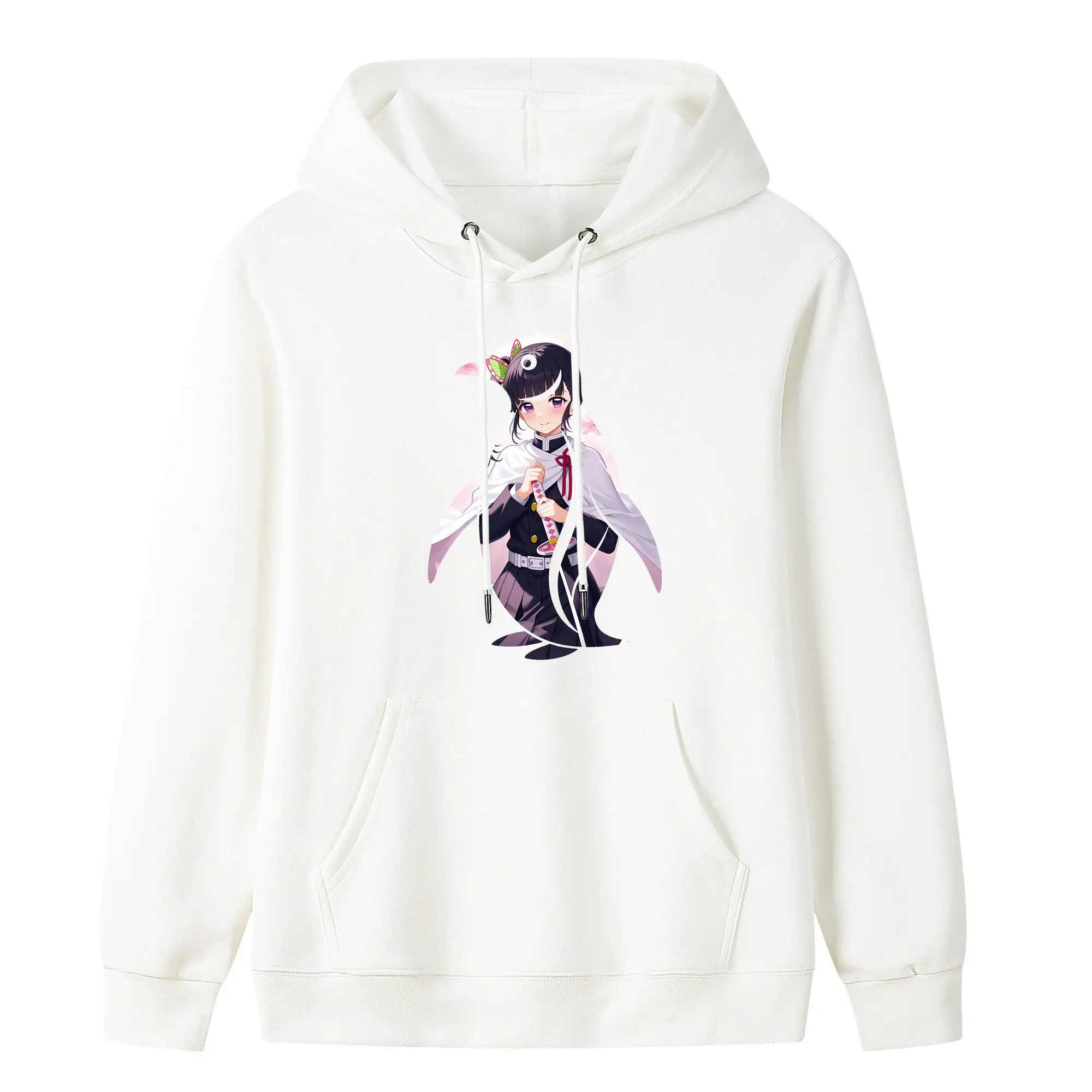 鬼滅の刃 グッズ,栗花落 カナヲ - キッズ フード付きパーカー ・ フロントプリント ・ ポリエステル100％ ・ 快適 通学 スポーツ 日常使い お散歩用