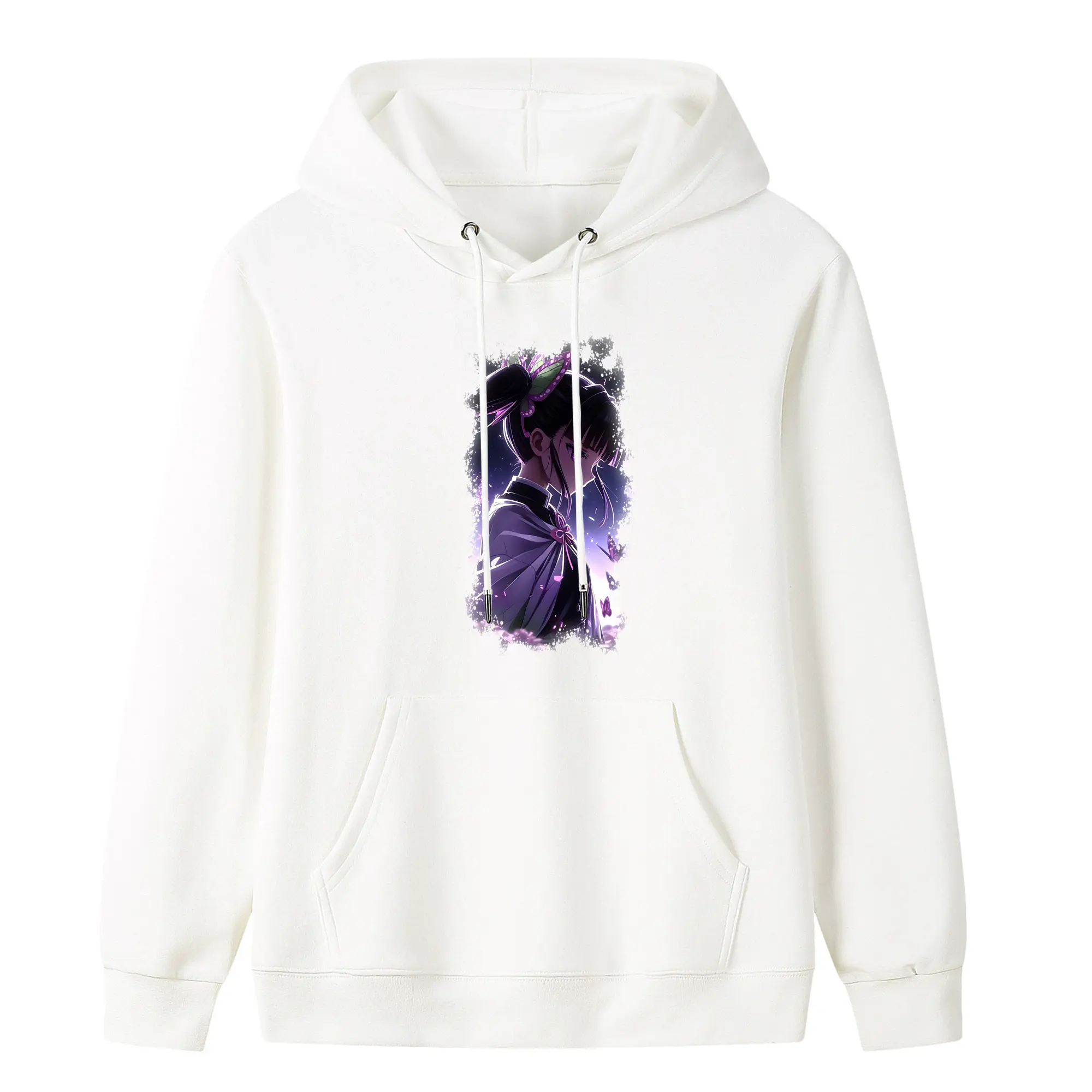 鬼滅の刃 グッズ,栗花落 カナヲ - キッズ フード付きパーカー ・ フロントプリント ・ ポリエステル100％ ・ 快適 通学 スポーツ 日常使い お散歩用