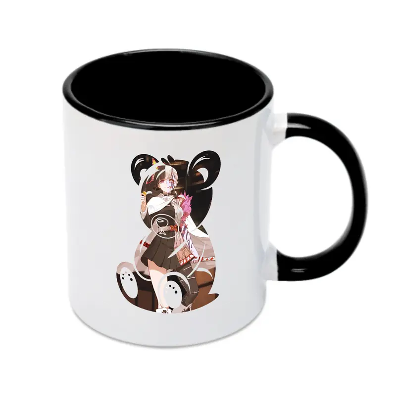 鬼滅の刃 グッズ,栗花落 カナヲ - カラフルマグカップ ・ 陶器 ・ 熱転写プリント ・ 鮮やかデザイン ・ 耐久性 高品質 ・ コーヒー お茶 ギフト用