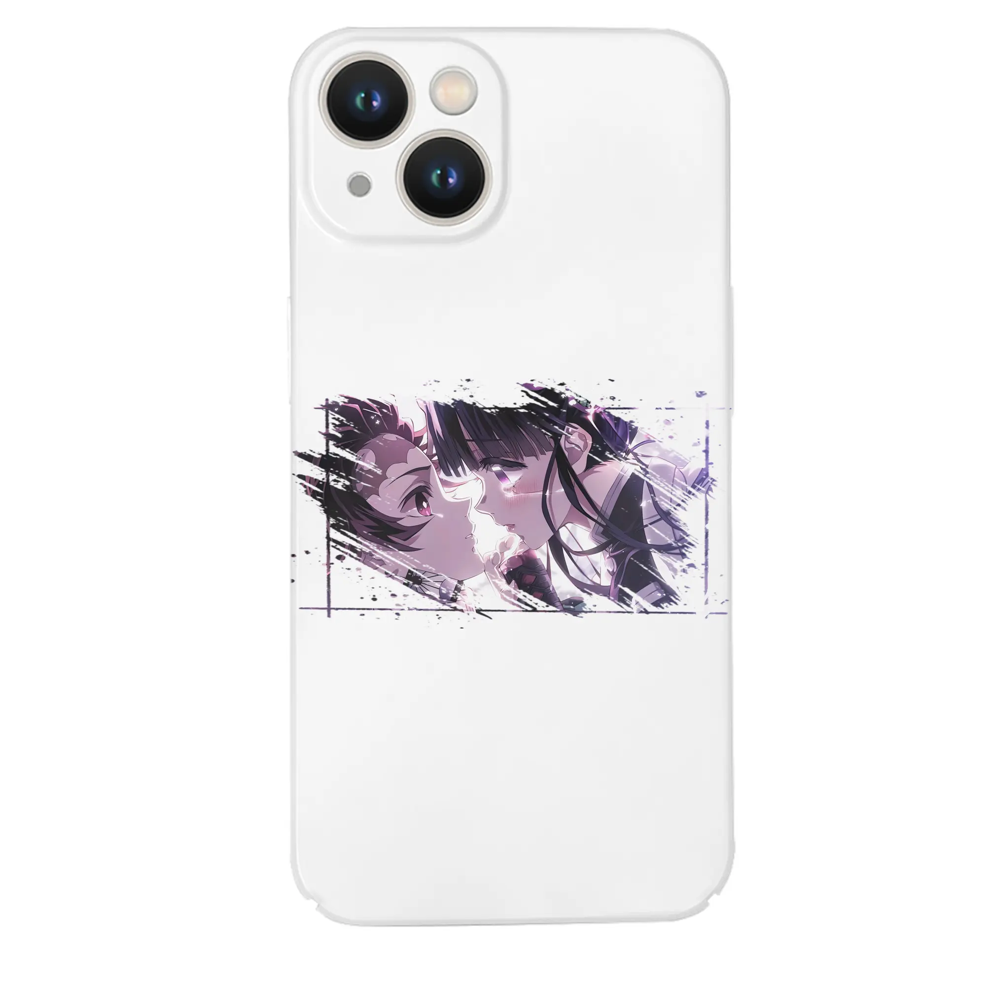 鬼滅の刃 グッズ,栗花落 カナヲ - IPhone 14シリーズ対応 ・ ハードケース ・ 衝撃吸収 ・ 360度密着 ・ カメラ保護 ・ 高品質プラスチック ・ 快適操作