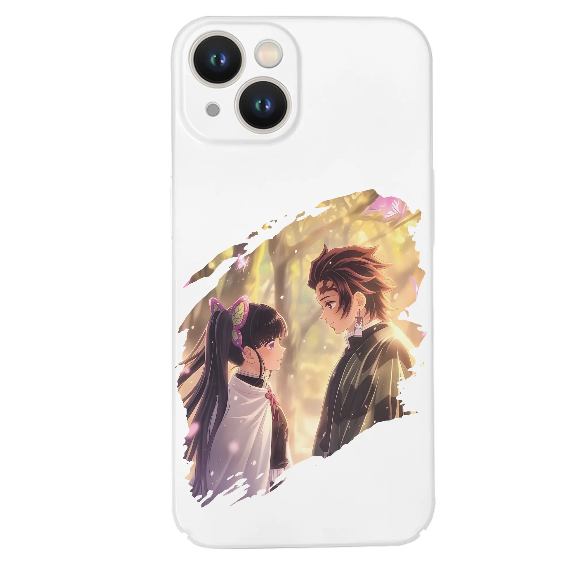 鬼滅の刃 グッズ,栗花落 カナヲ - IPhone 14シリーズ対応 ・ ハードケース ・ 衝撃吸収 ・ 360度密着 ・ カメラ保護 ・ 高品質プラスチック ・ 快適操作