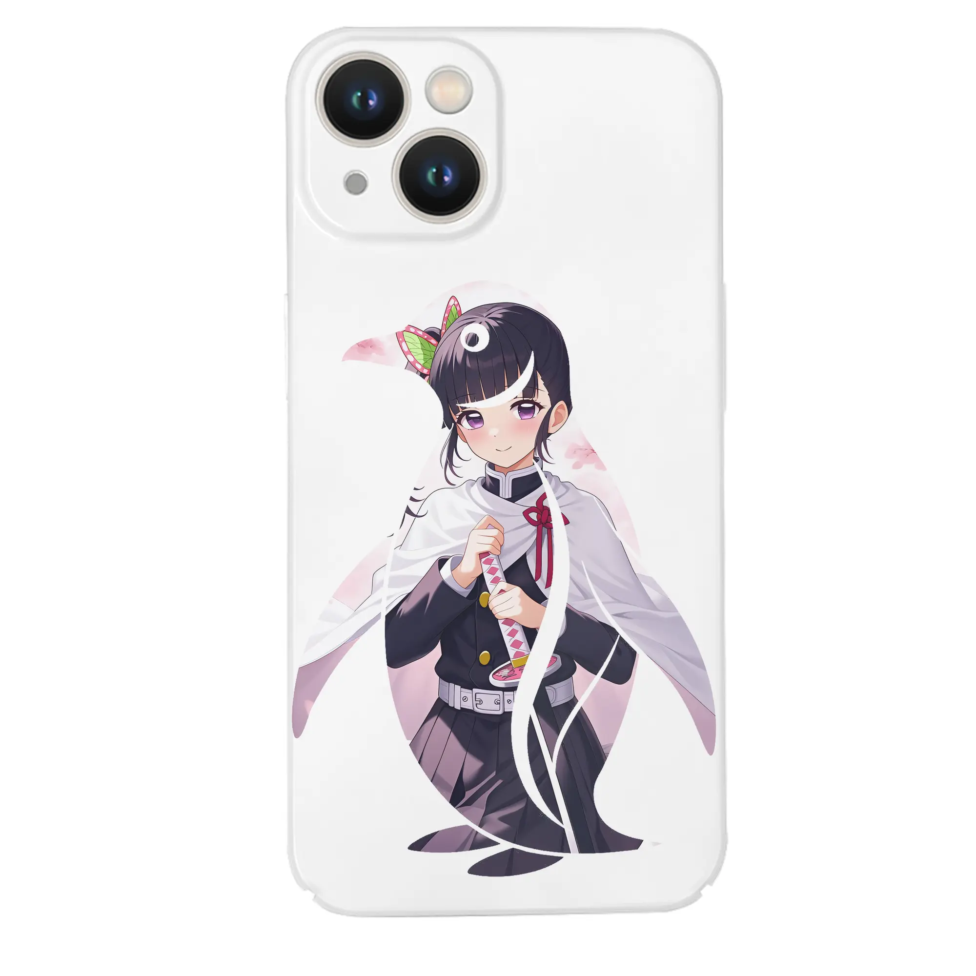 鬼滅の刃 グッズ,栗花落 カナヲ - IPhone 14シリーズ対応 ・ ハードケース ・ 衝撃吸収 ・ 360度密着 ・ カメラ保護 ・ 高品質プラスチック ・ 快適操作