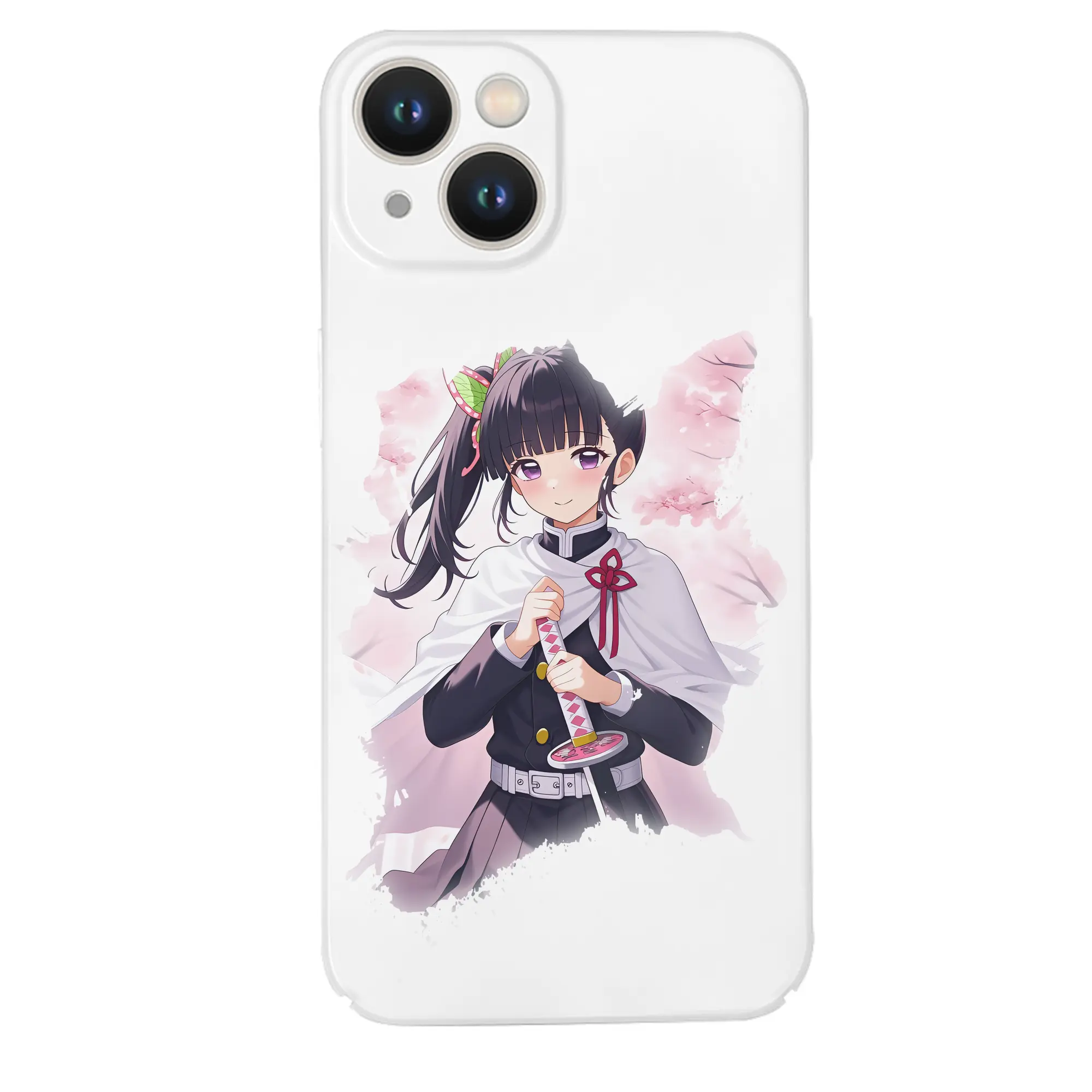 鬼滅の刃 グッズ,栗花落 カナヲ - IPhone 14シリーズ対応 ・ ハードケース ・ 衝撃吸収 ・ 360度密着 ・ カメラ保護 ・ 高品質プラスチック ・ 快適操作