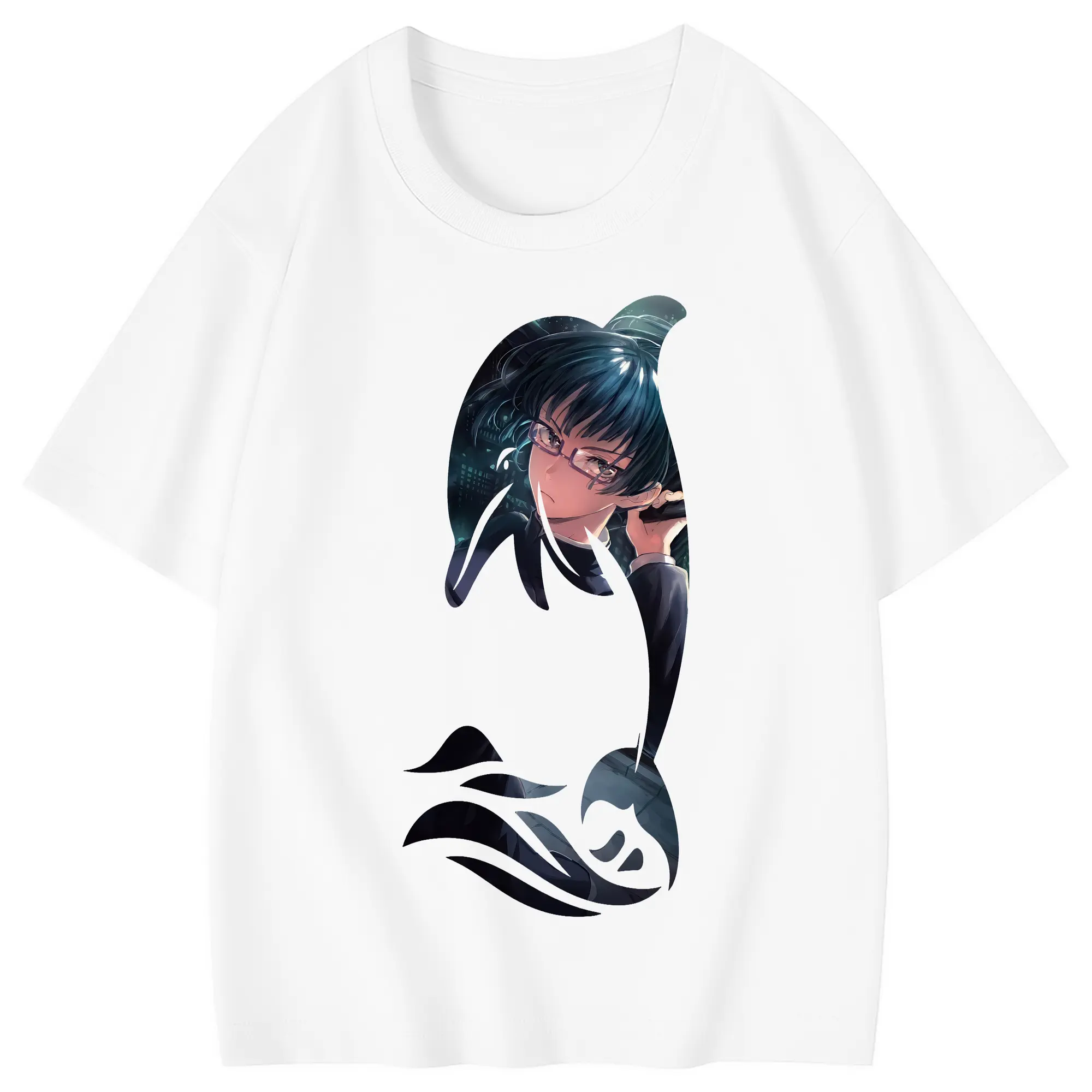 呪術廻戦 グッズ,禪院 真希 - 綿100％ キッズTシャツ ・ フロントプリント ・ 快適 通気性 ・ スポーツ カジュアル 散歩用