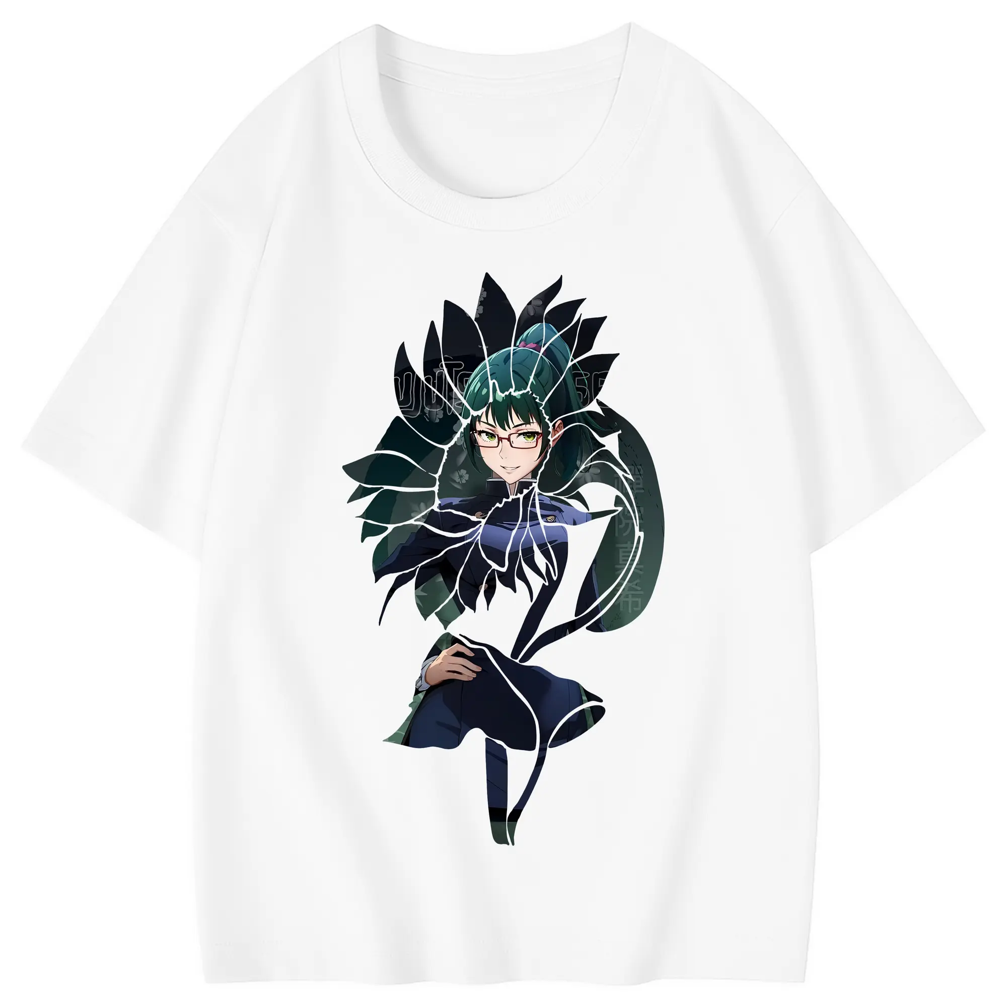 呪術廻戦 グッズ,禪院 真希 - 綿100％ キッズTシャツ ・ フロントプリント ・ 快適 通気性 ・ スポーツ カジュアル 散歩用