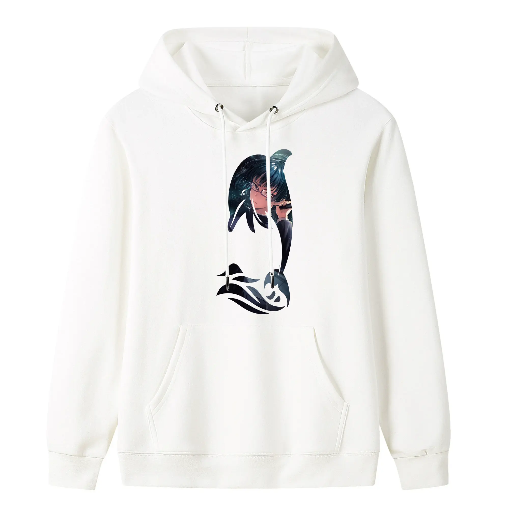 呪術廻戦 グッズ,禪院 真希 - キッズ フード付きパーカー ・ フロントプリント ・ ポリエステル100％ ・ 快適 通学 スポーツ 日常使い お散歩用