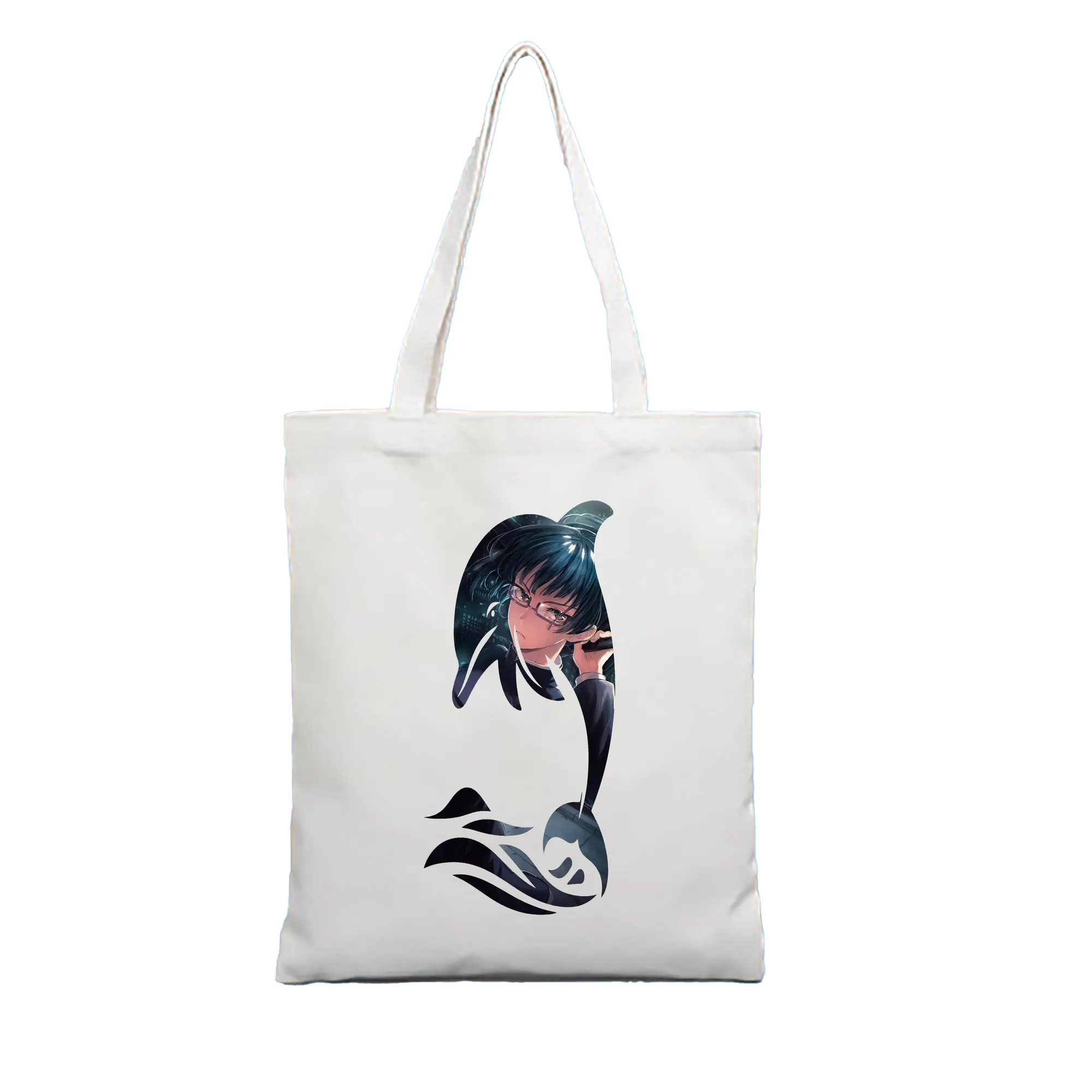 呪術廻戦 グッズ,禪院 真希 - 縦型キャンバス手提げバッグ（トートバッグ） ・ キャンバス素材 ・ ショッピング用 ・ 軽量 丈夫 お手入れ簡単