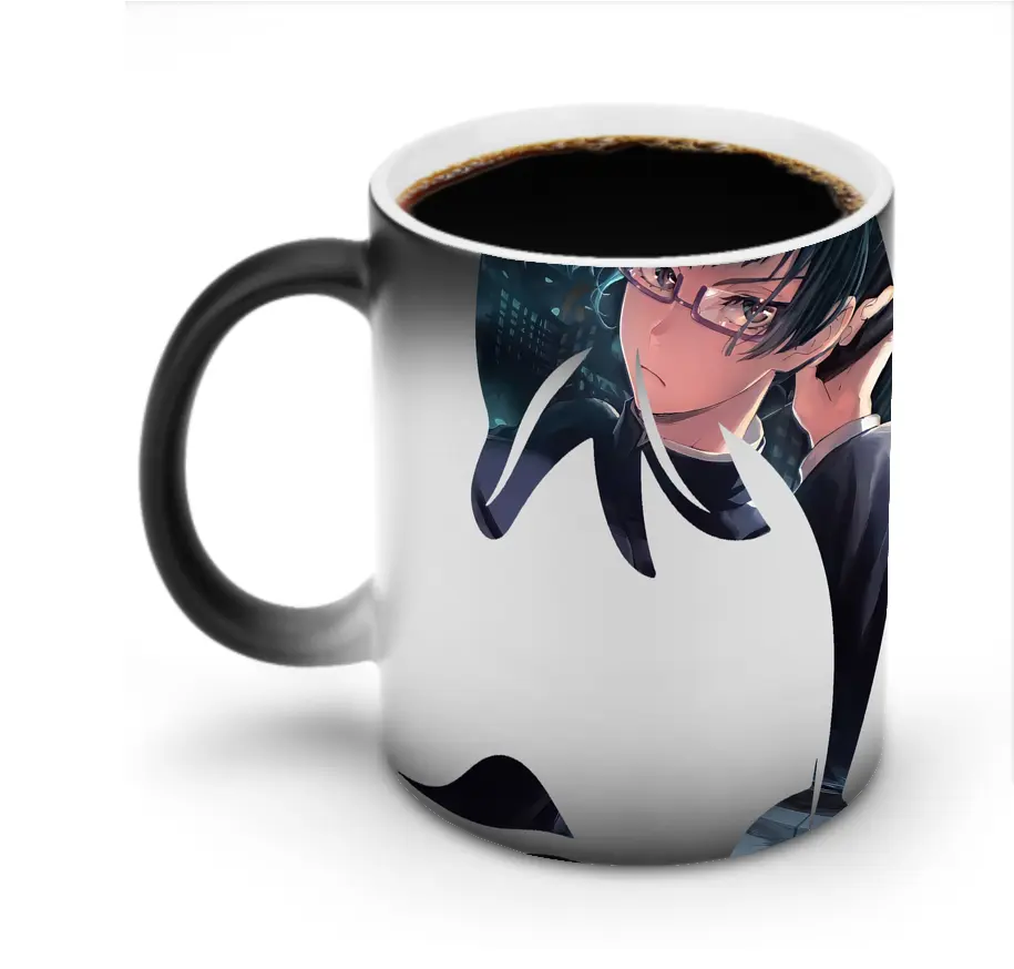 呪術廻戦 グッズ,禪院 真希 - 変色マグカップ ・ セラミック ・ 熱転写プリント ・ 耐久性 高品質 ・ ギフト・自宅用 コーヒー お茶