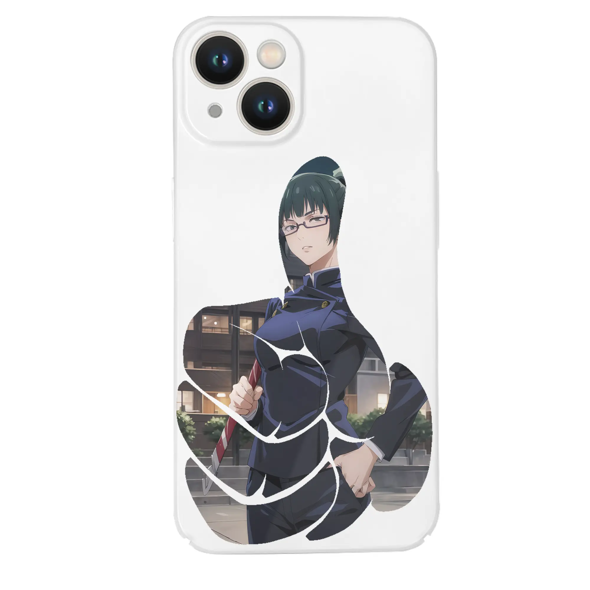 呪術廻戦 グッズ,禪院 真希 - IPhone 14シリーズ対応 ・ ハードケース ・ 衝撃吸収 ・ 360度密着 ・ カメラ保護 ・ 高品質プラスチック ・ 快適操作