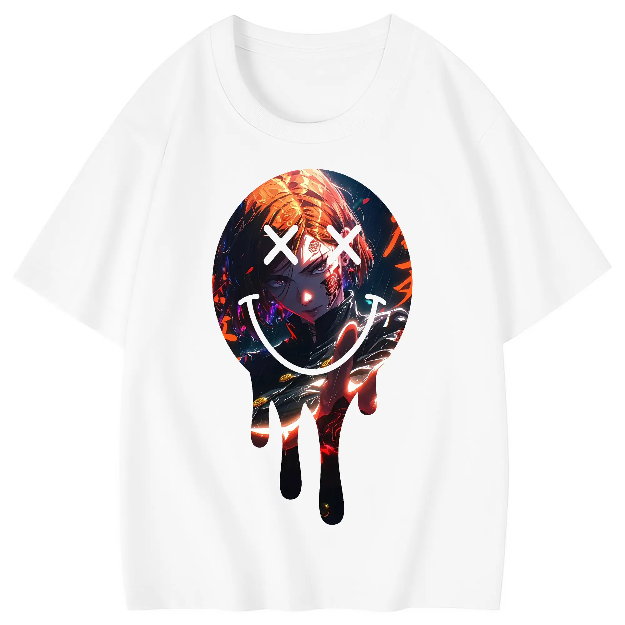 呪術廻戦 グッズ,釘崎 野薔薇 - 綿100％ キッズTシャツ ・ フロントプリント ・ 快適 通気性 ・ スポーツ カジュアル 散歩用