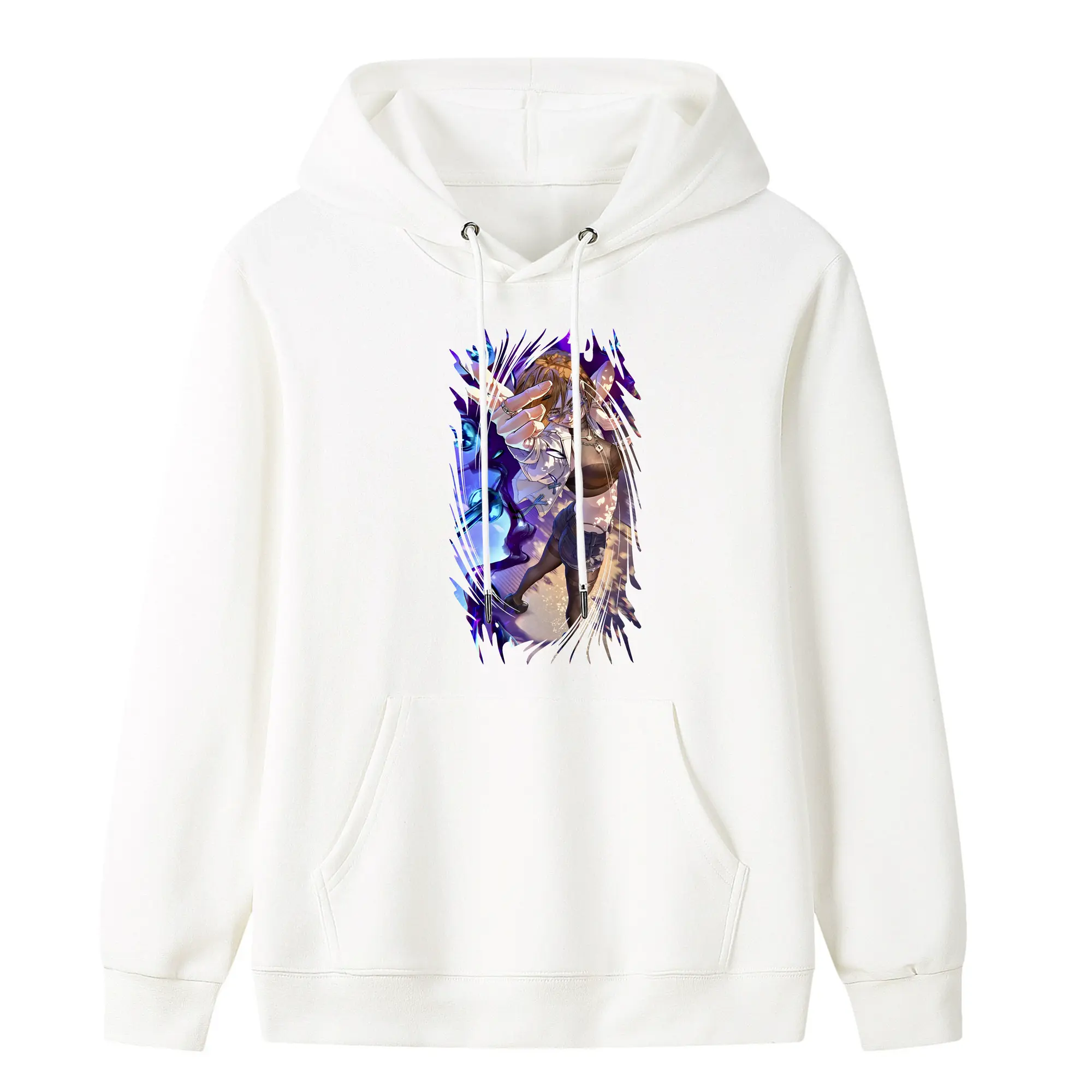 呪術廻戦 グッズ,釘崎 野薔薇 - キッズ フード付きパーカー ・ フロントプリント ・ ポリエステル100％ ・ 快適 通学 スポーツ 日常使い お散歩用