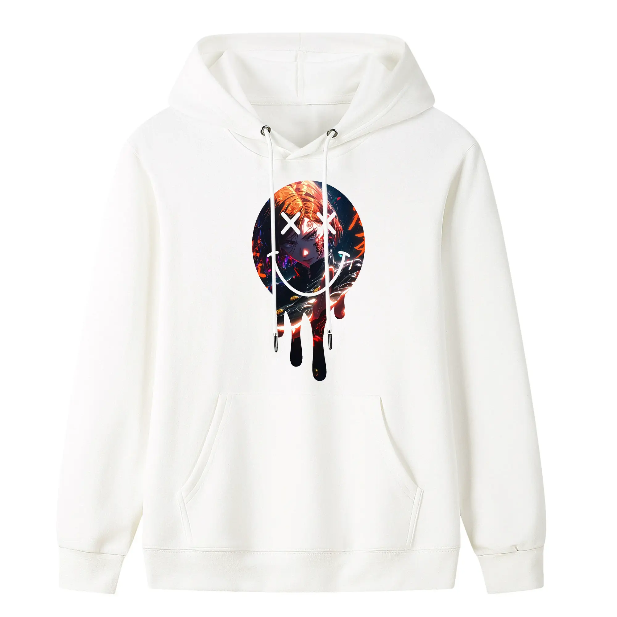 呪術廻戦 グッズ,釘崎 野薔薇 - キッズ フード付きパーカー ・ フロントプリント ・ ポリエステル100％ ・ 快適 通学 スポーツ 日常使い お散歩用