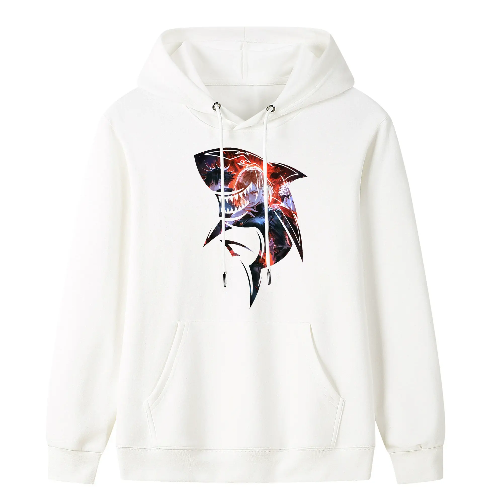 呪術廻戦 グッズ,釘崎 野薔薇 - キッズ フード付きパーカー ・ フロントプリント ・ ポリエステル100％ ・ 快適 通学 スポーツ 日常使い お散歩用