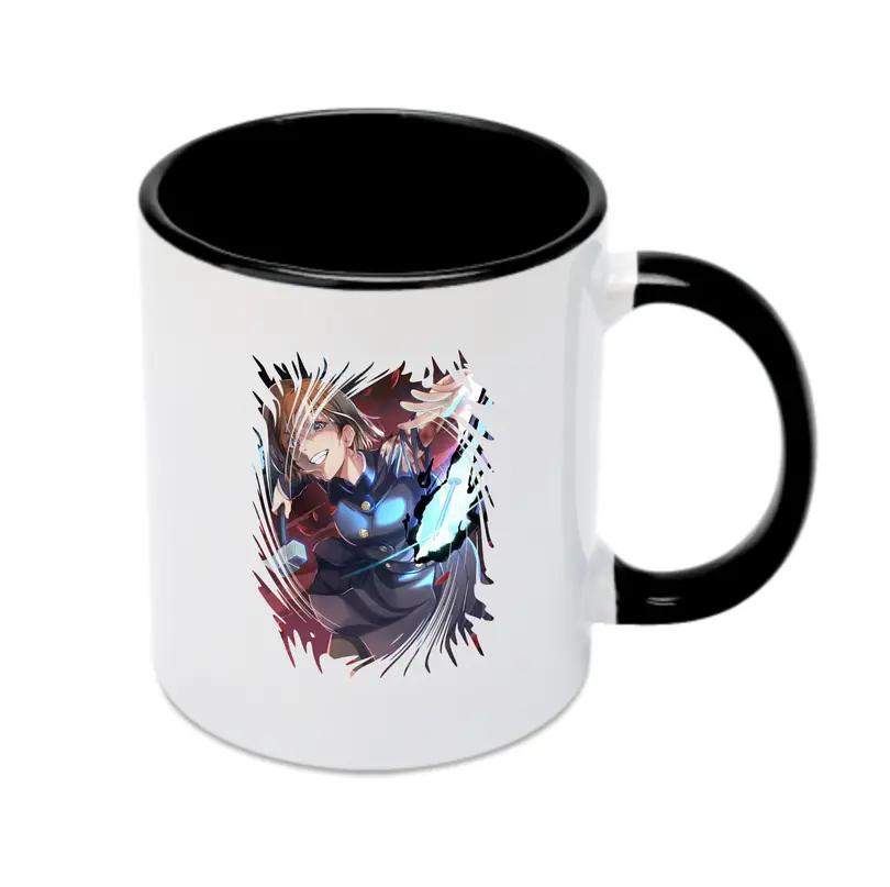 呪術廻戦 グッズ,釘崎 野薔薇 - カラフルマグカップ ・ 陶器 ・ 熱転写プリント ・ 鮮やかデザイン ・ 耐久性 高品質 ・ コーヒー お茶 ギフト用