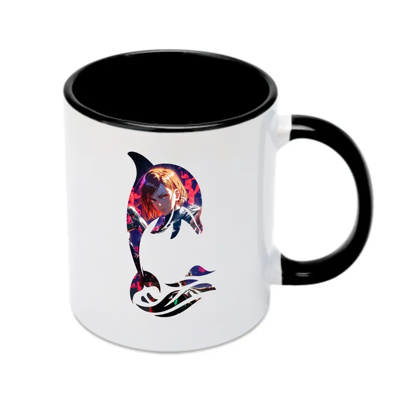 呪術廻戦 グッズ,釘崎 野薔薇 - カラフルマグカップ ・ 陶器 ・ 熱転写プリント ・ 鮮やかデザイン ・ 耐久性 高品質 ・ コーヒー お茶 ギフト用