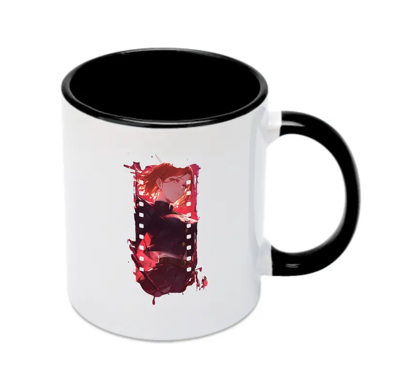 呪術廻戦 グッズ,釘崎 野薔薇 - カラフルマグカップ ・ 陶器 ・ 熱転写プリント ・ 鮮やかデザイン ・ 耐久性 高品質 ・ コーヒー お茶 ギフト用