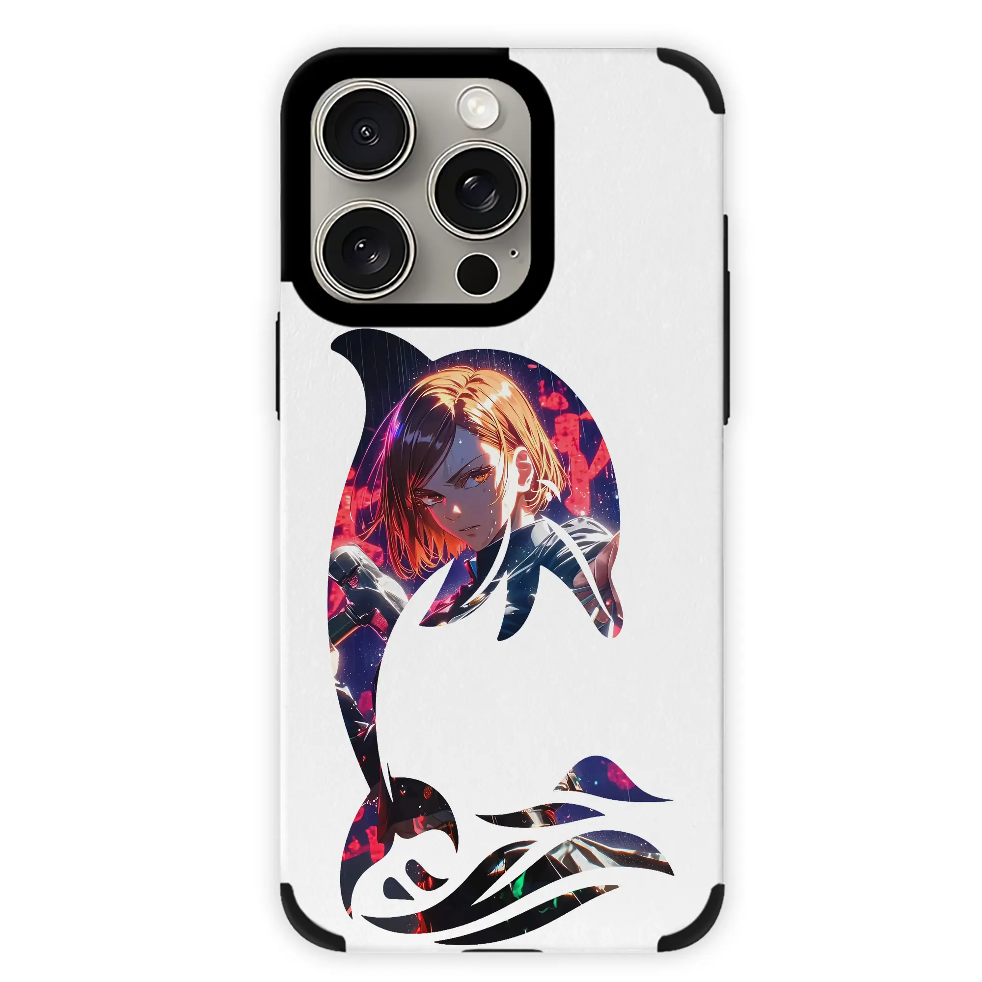 呪術廻戦 グッズ,釘崎 野薔薇 - IPhone15ProMax対応 ・ PUレザースマホケース ・ 耐衝撃 ・ 黄変防止 ・ 360度全面保護 ・ 柔らか手触り ・ 3D立体ボタン