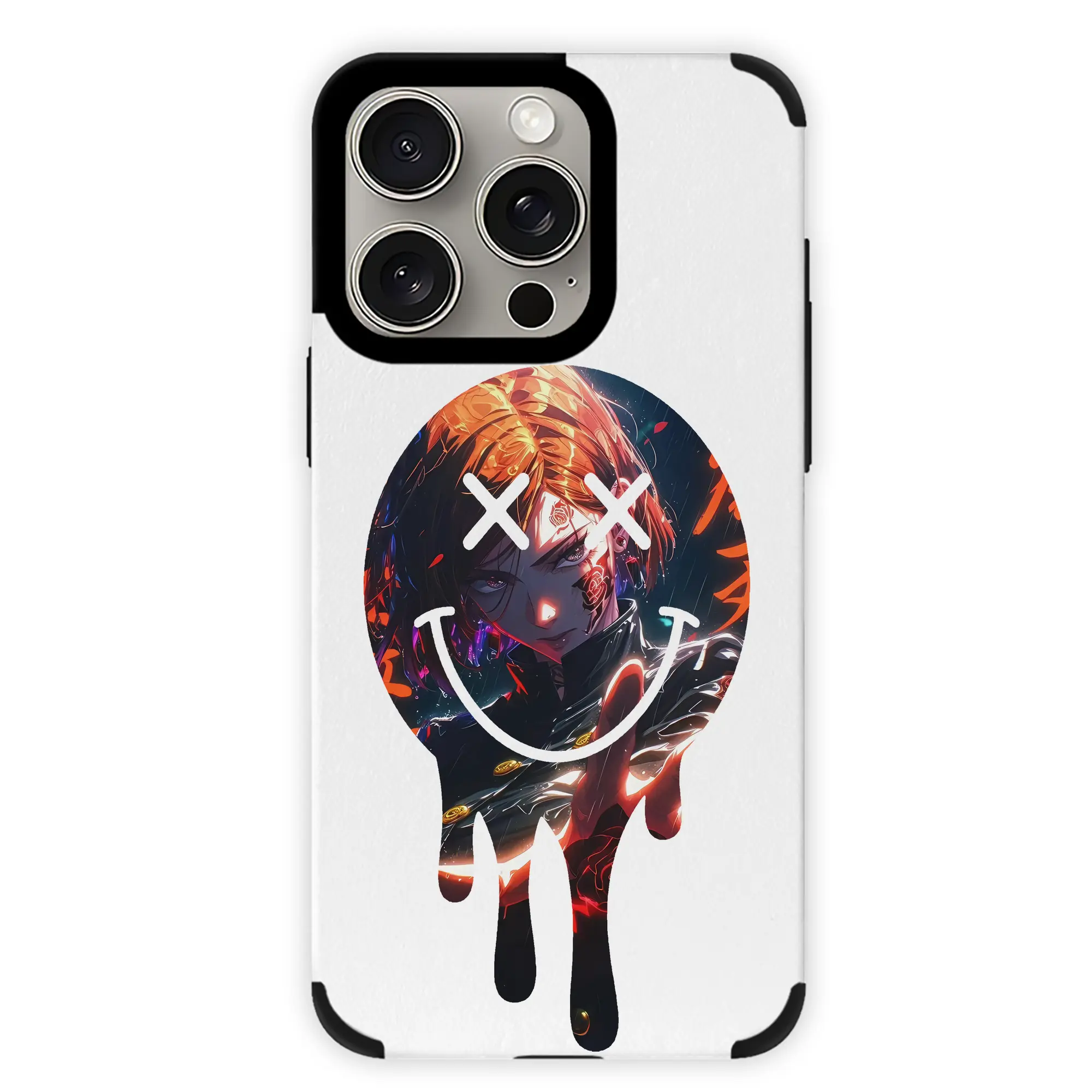 呪術廻戦 グッズ,釘崎 野薔薇 - IPhone15ProMax対応 ・ PUレザースマホケース ・ 耐衝撃 ・ 黄変防止 ・ 360度全面保護 ・ 柔らか手触り ・ 3D立体ボタン