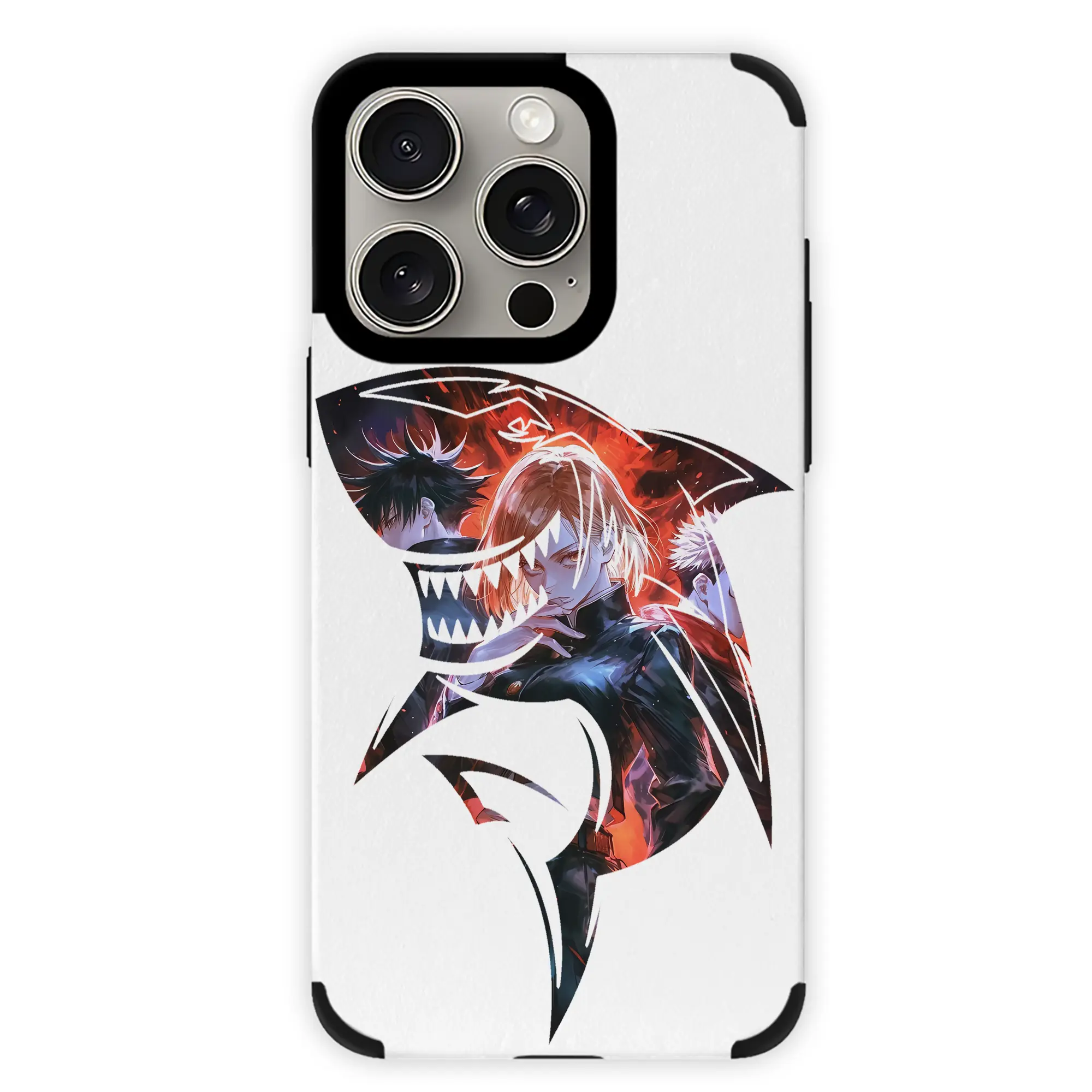 呪術廻戦 グッズ,釘崎 野薔薇 - IPhone15ProMax対応 ・ PUレザースマホケース ・ 耐衝撃 ・ 黄変防止 ・ 360度全面保護 ・ 柔らか手触り ・ 3D立体ボタン