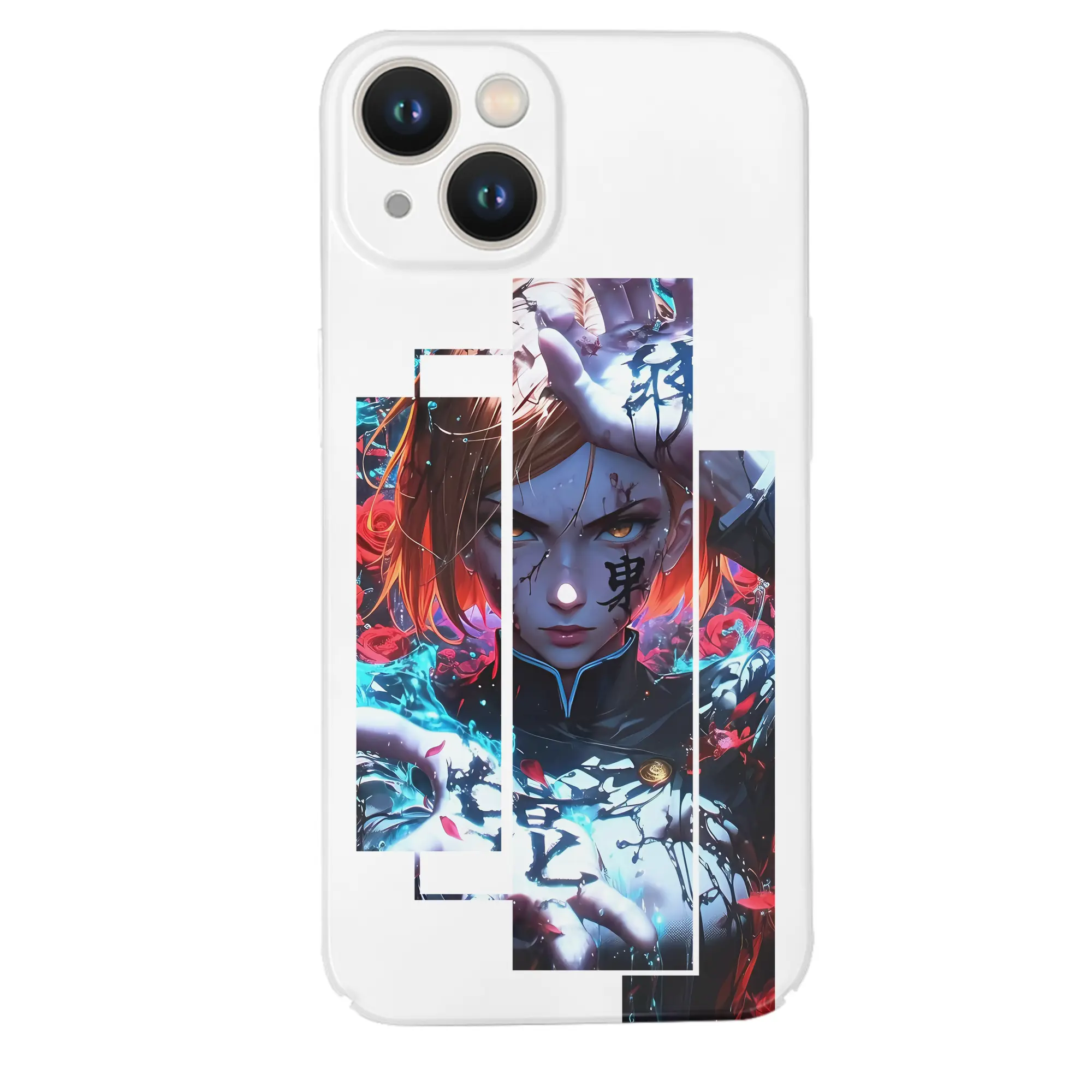 呪術廻戦 グッズ,釘崎 野薔薇 - IPhone 14シリーズ対応 ・ ハードケース ・ 衝撃吸収 ・ 360度密着 ・ カメラ保護 ・ 高品質プラスチック ・ 快適操作