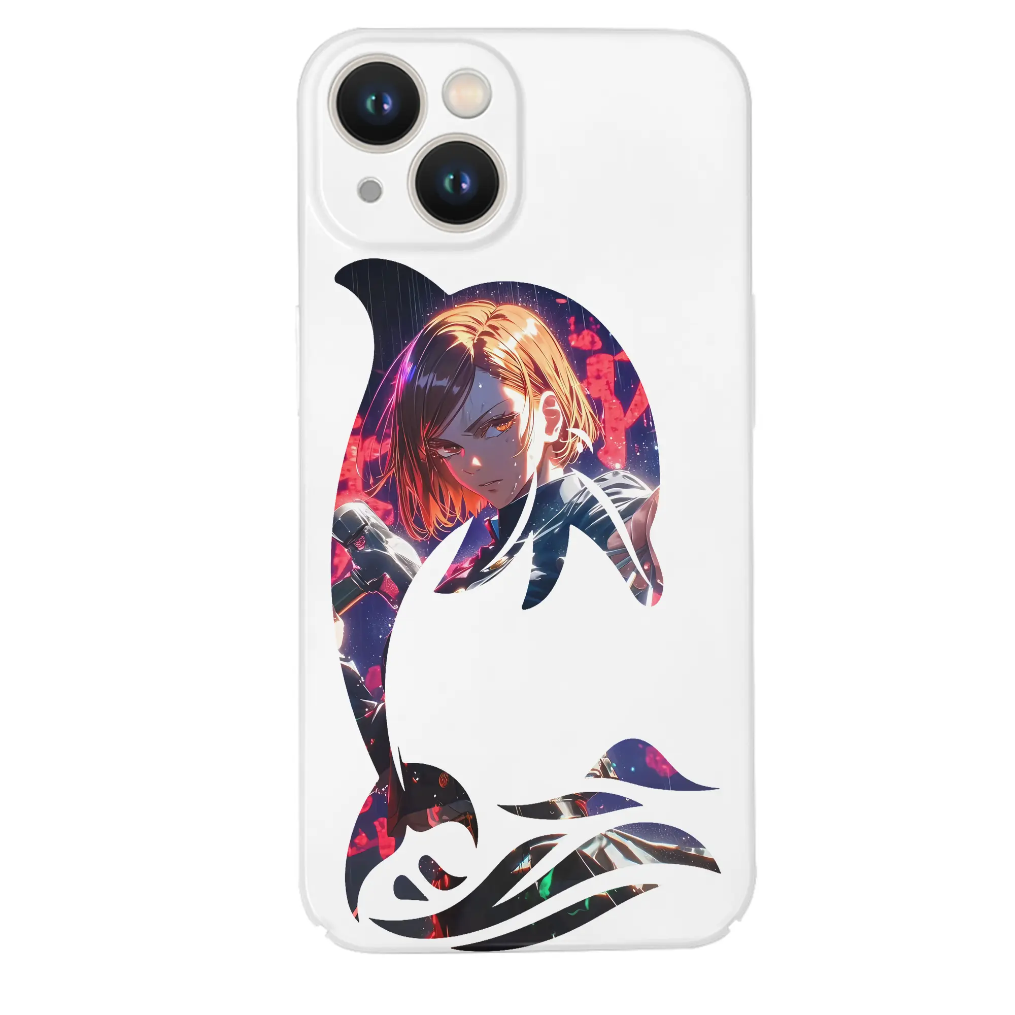 呪術廻戦 グッズ,釘崎 野薔薇 - IPhone 14シリーズ対応 ・ ハードケース ・ 衝撃吸収 ・ 360度密着 ・ カメラ保護 ・ 高品質プラスチック ・ 快適操作