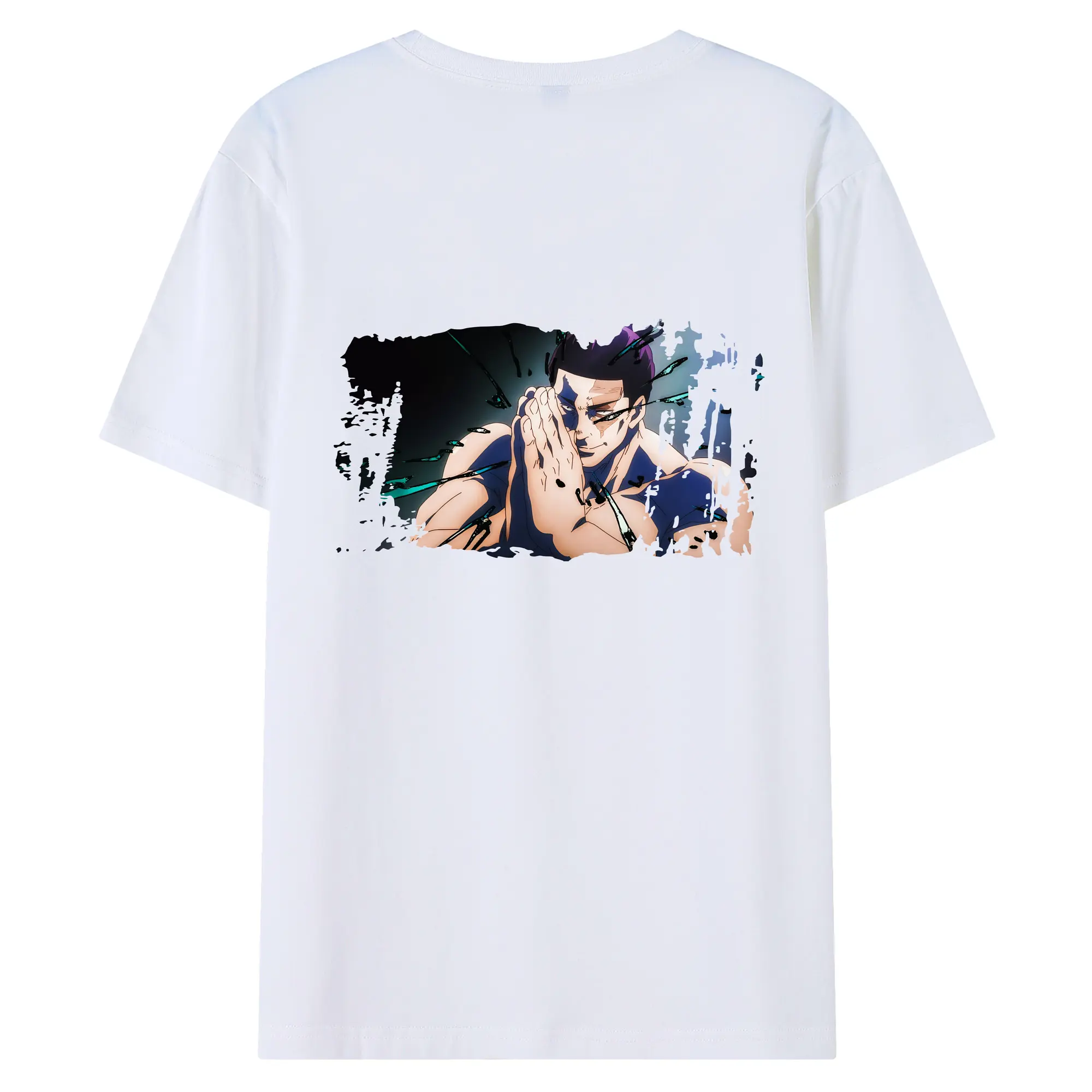 呪術廻戦 グッズ,東堂 葵 - 綿100％ 半袖Tシャツ ・ バックプリント ・ 快適 通気性 ・ 日常使い 散歩 スポーツ用