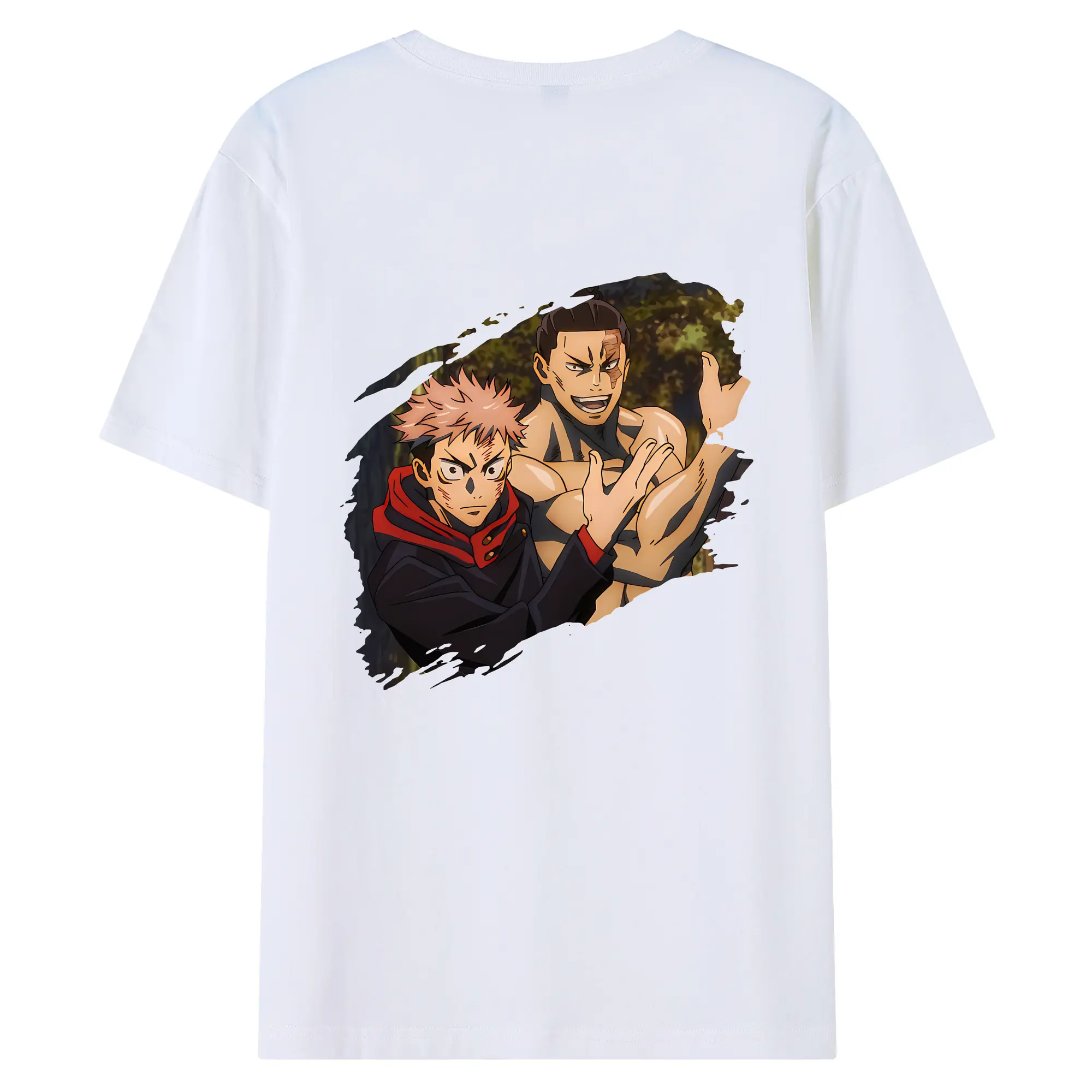 呪術廻戦 グッズ,東堂 葵 - 綿100％ 半袖Tシャツ ・ バックプリント ・ 快適 通気性 ・ 日常使い 散歩 スポーツ用