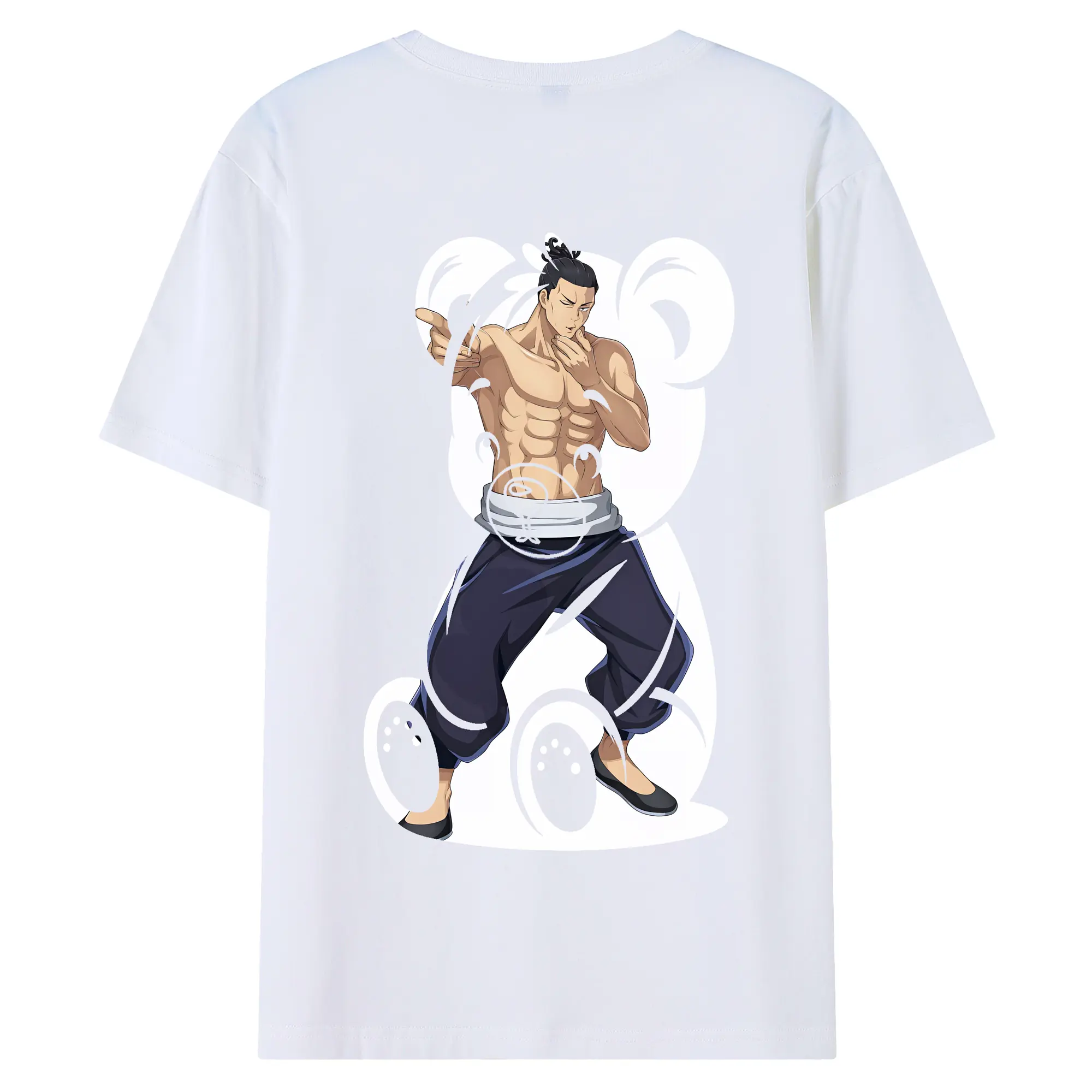 呪術廻戦 グッズ,東堂 葵 - 綿100％ 半袖Tシャツ ・ バックプリント ・ 快適 通気性 ・ 日常使い 散歩 スポーツ用