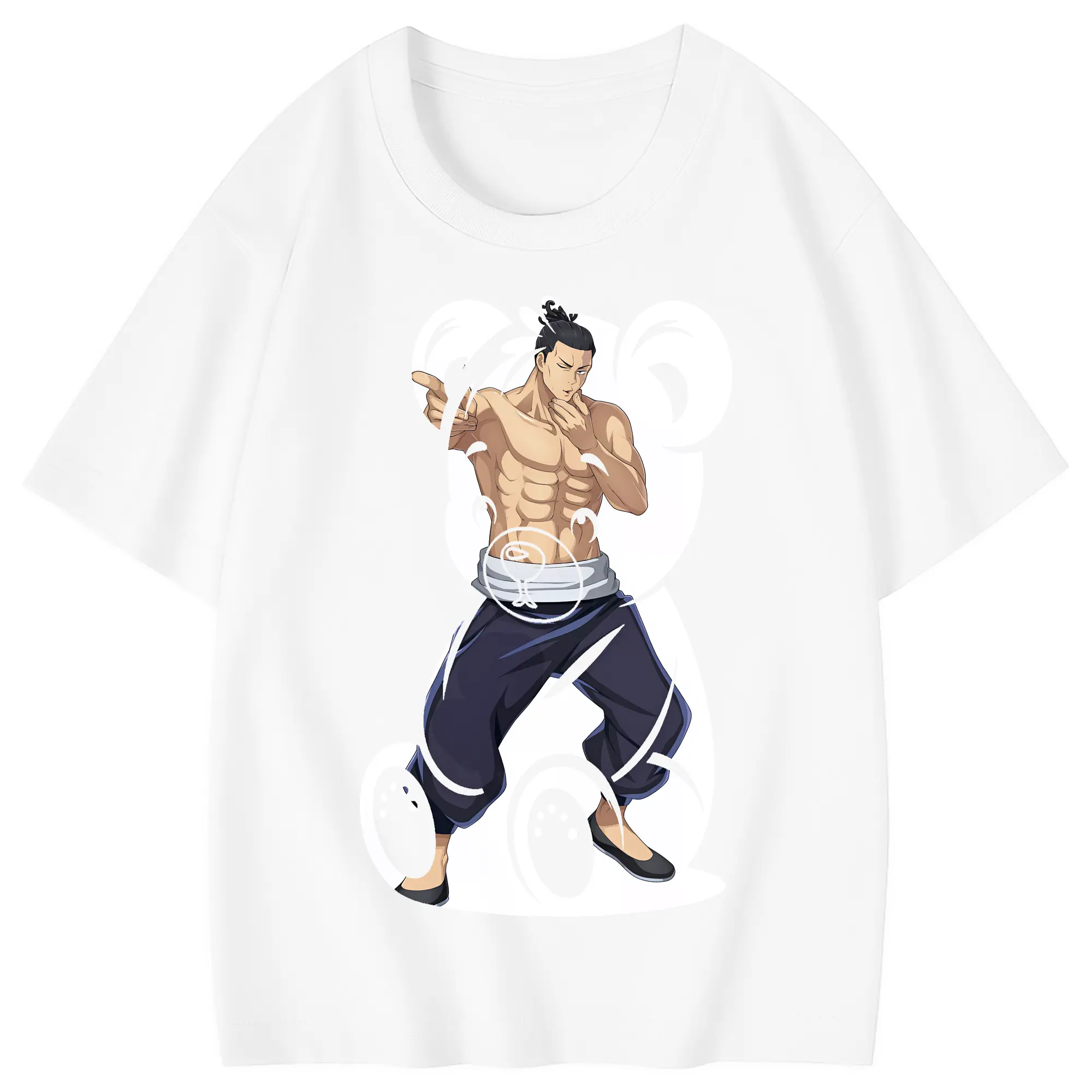 呪術廻戦 グッズ,東堂 葵 - 綿100％ キッズTシャツ ・ フロントプリント ・ 快適 通気性 ・ スポーツ カジュアル 散歩用