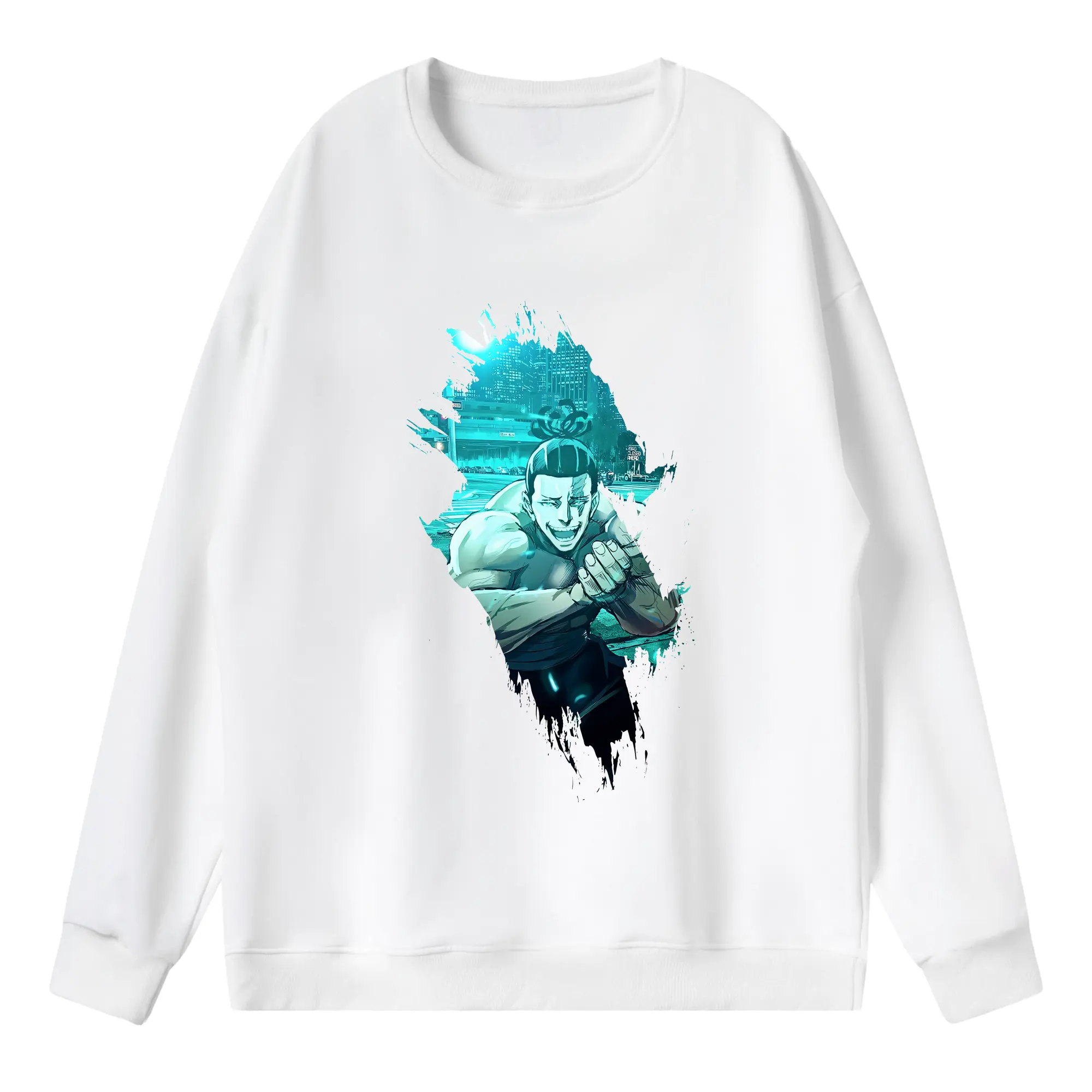 呪術廻戦 グッズ,東堂 葵 - 薄手 クルーネック スウェット 裏毛260g · ポリエステル 春秋向け カジュアル 男女兼用 · トレーナー デイリー スポーツ 散歩に最適