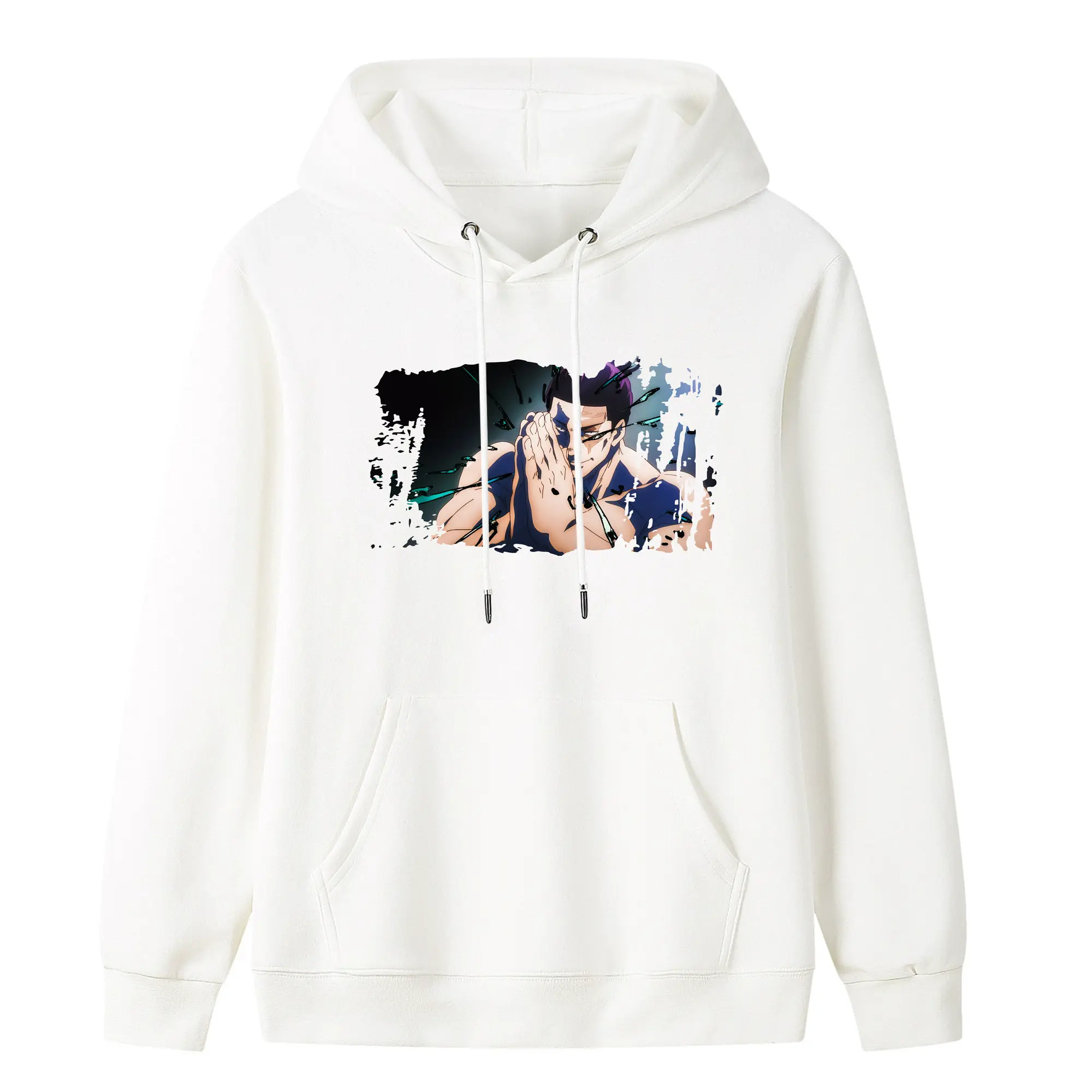 呪術廻戦 グッズ,東堂 葵 - キッズ フード付きパーカー ・ フロントプリント ・ ポリエステル100％ ・ 快適 通学 スポーツ 日常使い お散歩用