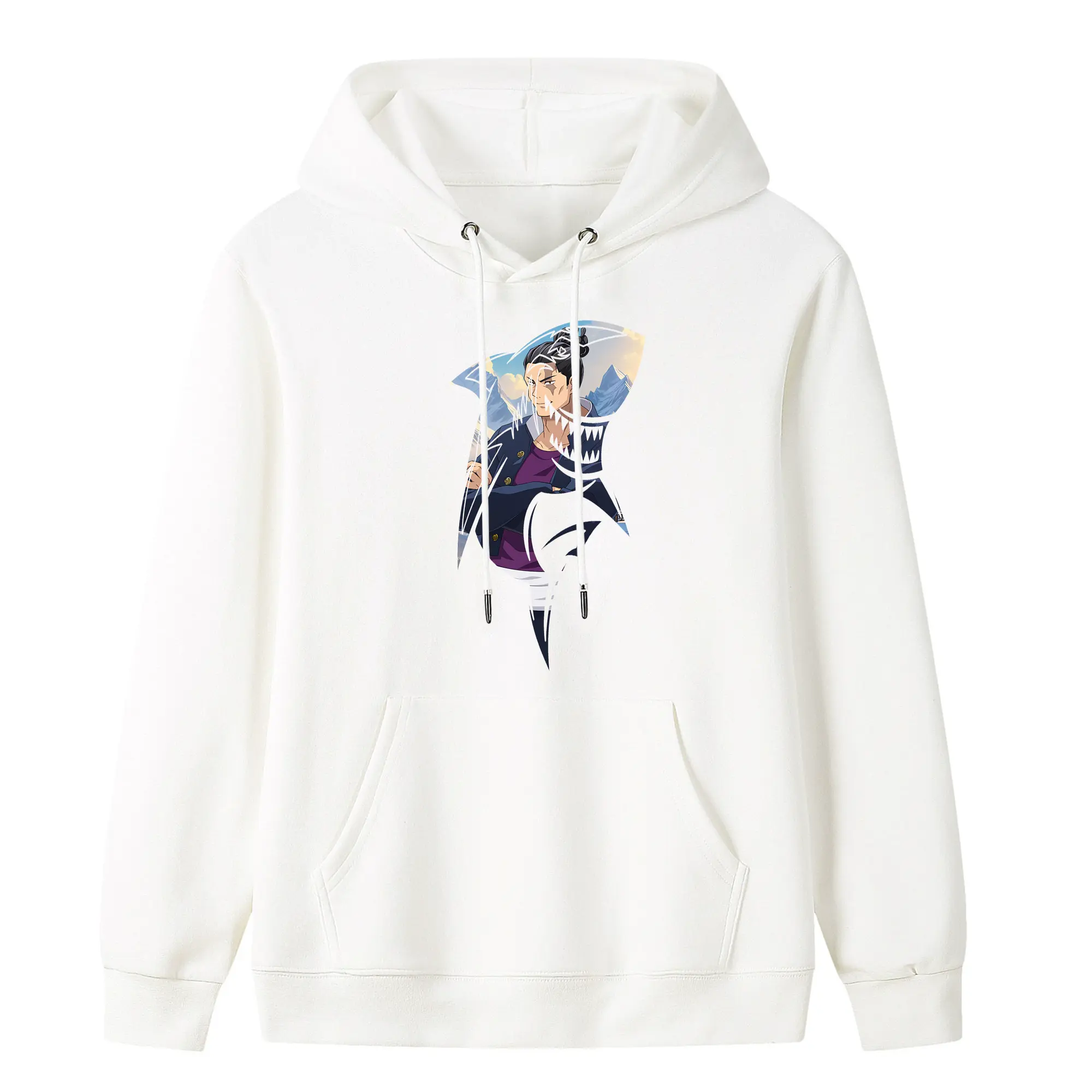 呪術廻戦 グッズ,東堂 葵 - キッズ フード付きパーカー ・ フロントプリント ・ ポリエステル100％ ・ 快適 通学 スポーツ 日常使い お散歩用