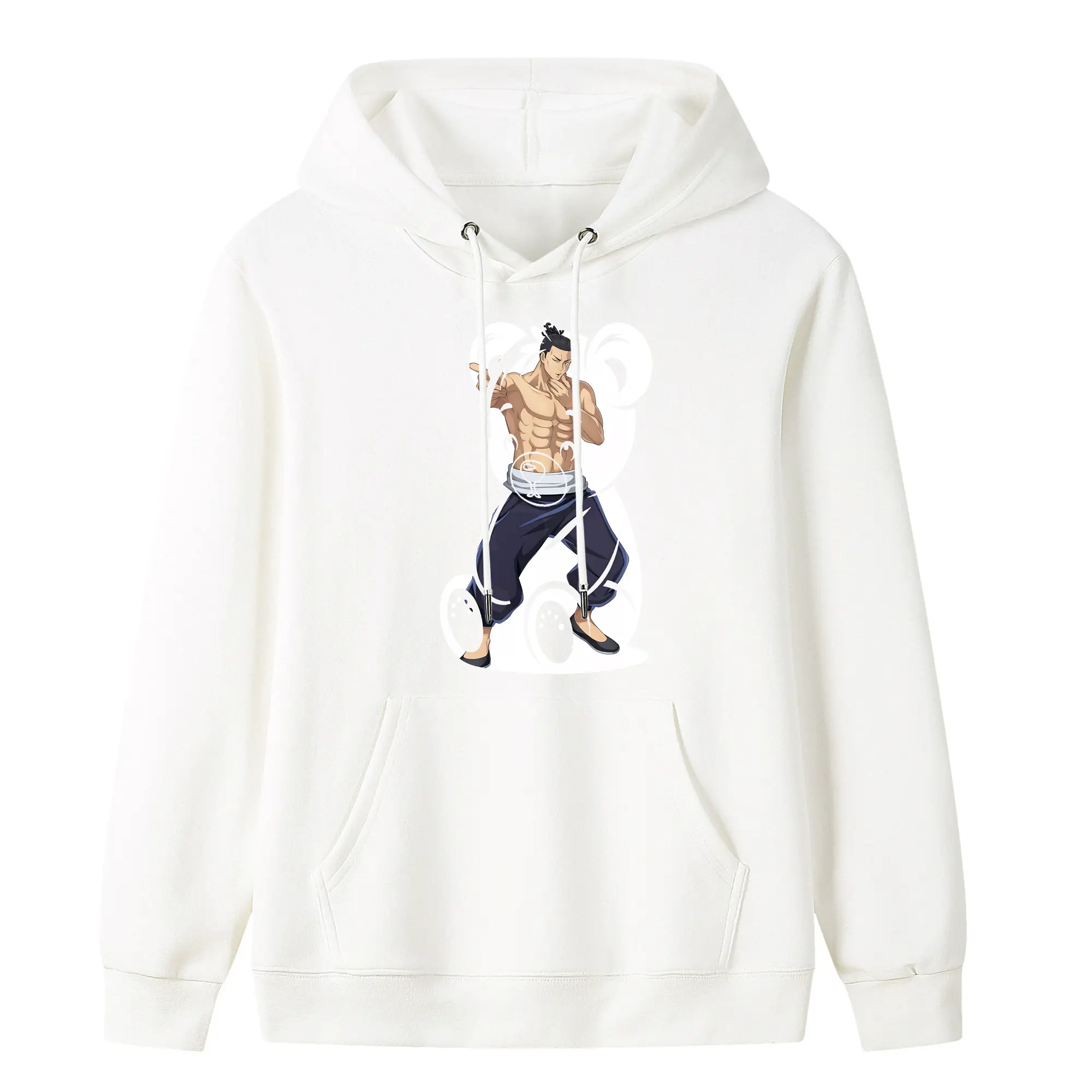 呪術廻戦 グッズ,東堂 葵 - キッズ フード付きパーカー ・ フロントプリント ・ ポリエステル100％ ・ 快適 通学 スポーツ 日常使い お散歩用