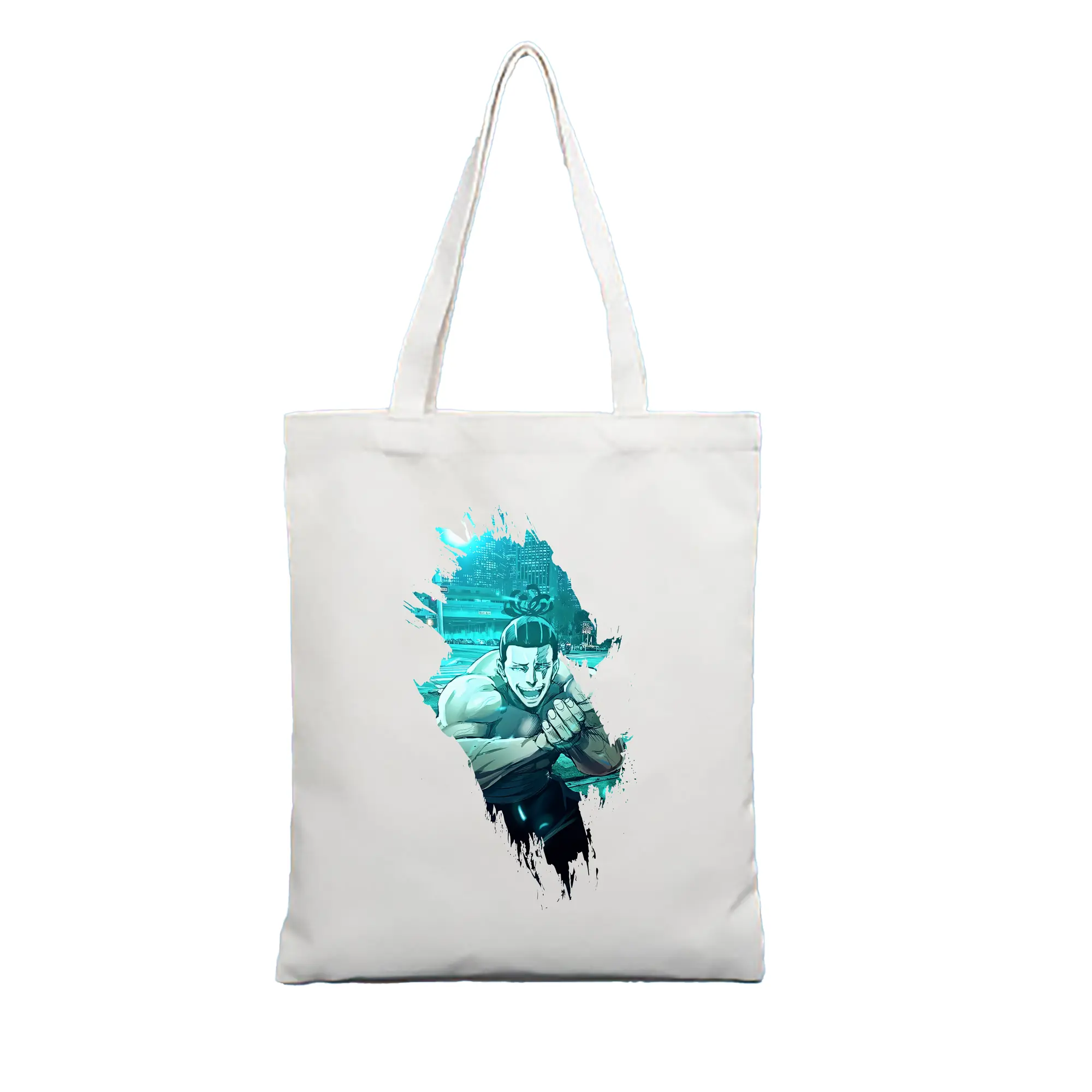 呪術廻戦 グッズ,東堂 葵 - 縦型キャンバス手提げバッグ（トートバッグ） ・ キャンバス素材 ・ ショッピング用 ・ 軽量 丈夫 お手入れ簡単