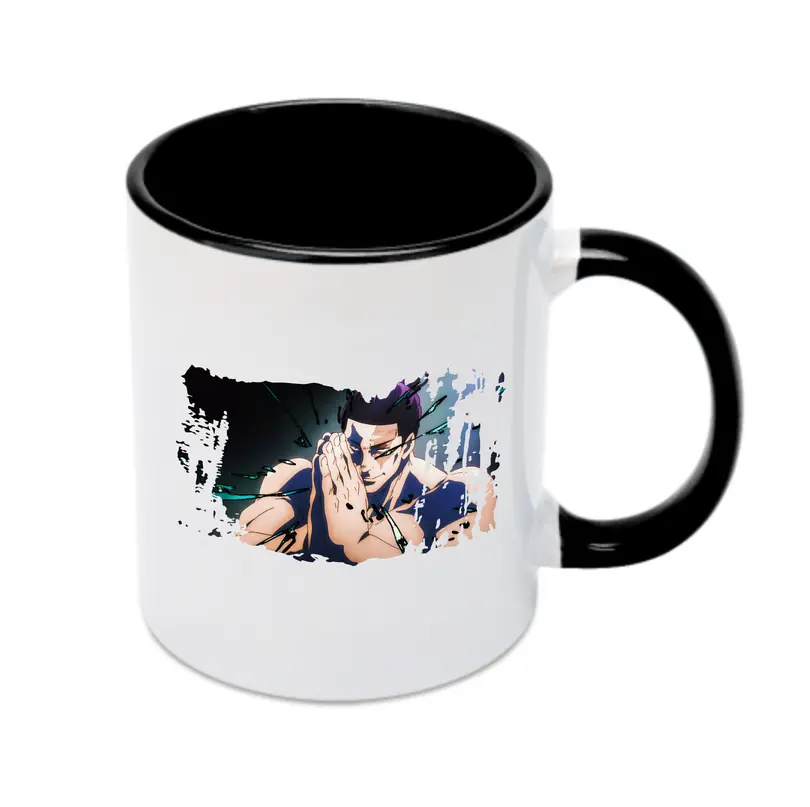 呪術廻戦 グッズ,東堂 葵 - カラフルマグカップ ・ 陶器 ・ 熱転写プリント ・ 鮮やかデザイン ・ 耐久性 高品質 ・ コーヒー お茶 ギフト用