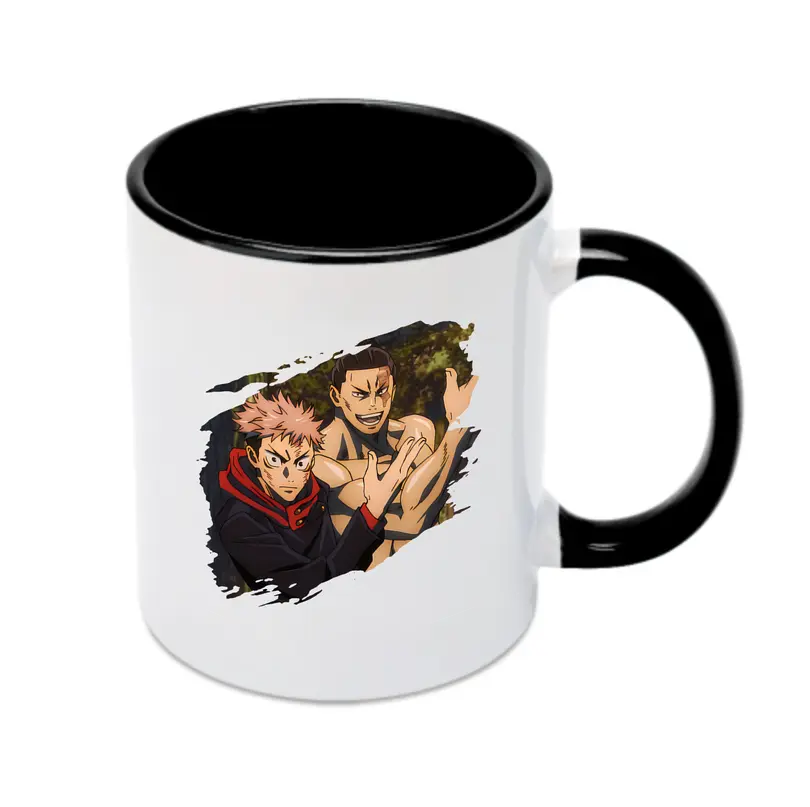 呪術廻戦 グッズ,東堂 葵 - カラフルマグカップ ・ 陶器 ・ 熱転写プリント ・ 鮮やかデザイン ・ 耐久性 高品質 ・ コーヒー お茶 ギフト用