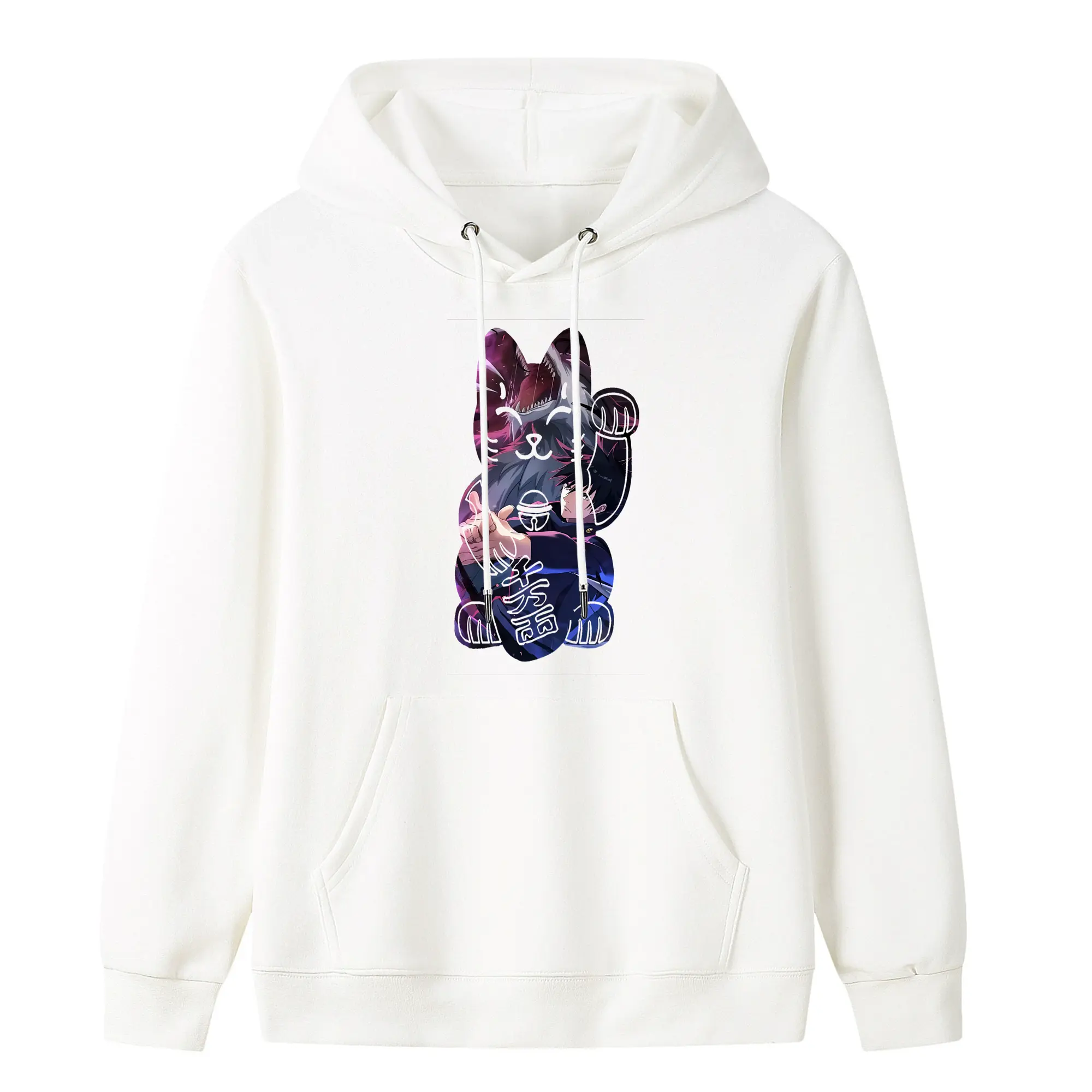 呪術廻戦 グッズ,伏黒 恵 - キッズ フード付きパーカー ・ フロントプリント ・ ポリエステル100％ ・ 快適 通学 スポーツ 日常使い お散歩用