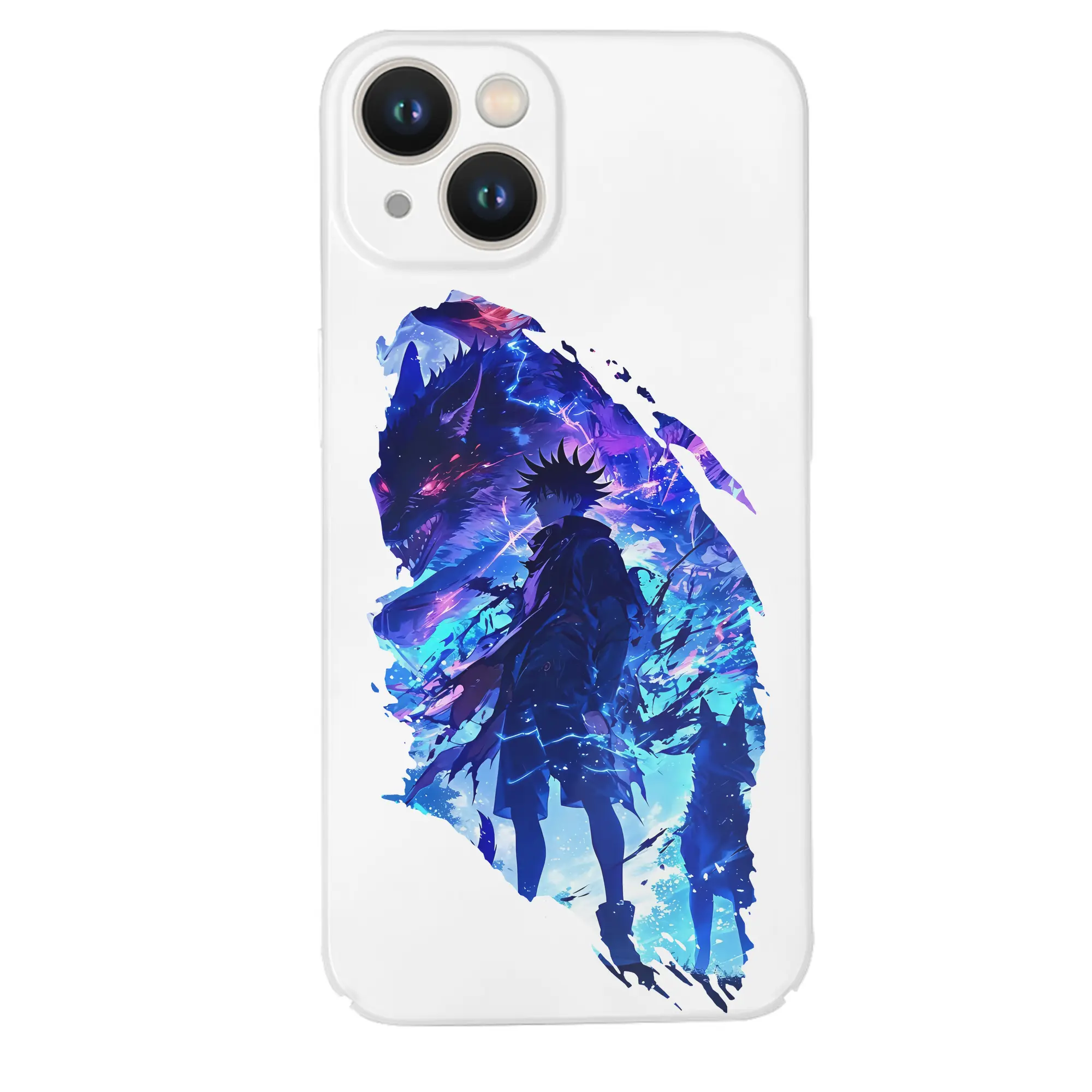 呪術廻戦 グッズ,伏黒 恵 - IPhone 14シリーズ対応 ・ ハードケース ・ 衝撃吸収 ・ 360度密着 ・ カメラ保護 ・ 高品質プラスチック ・ 快適操作