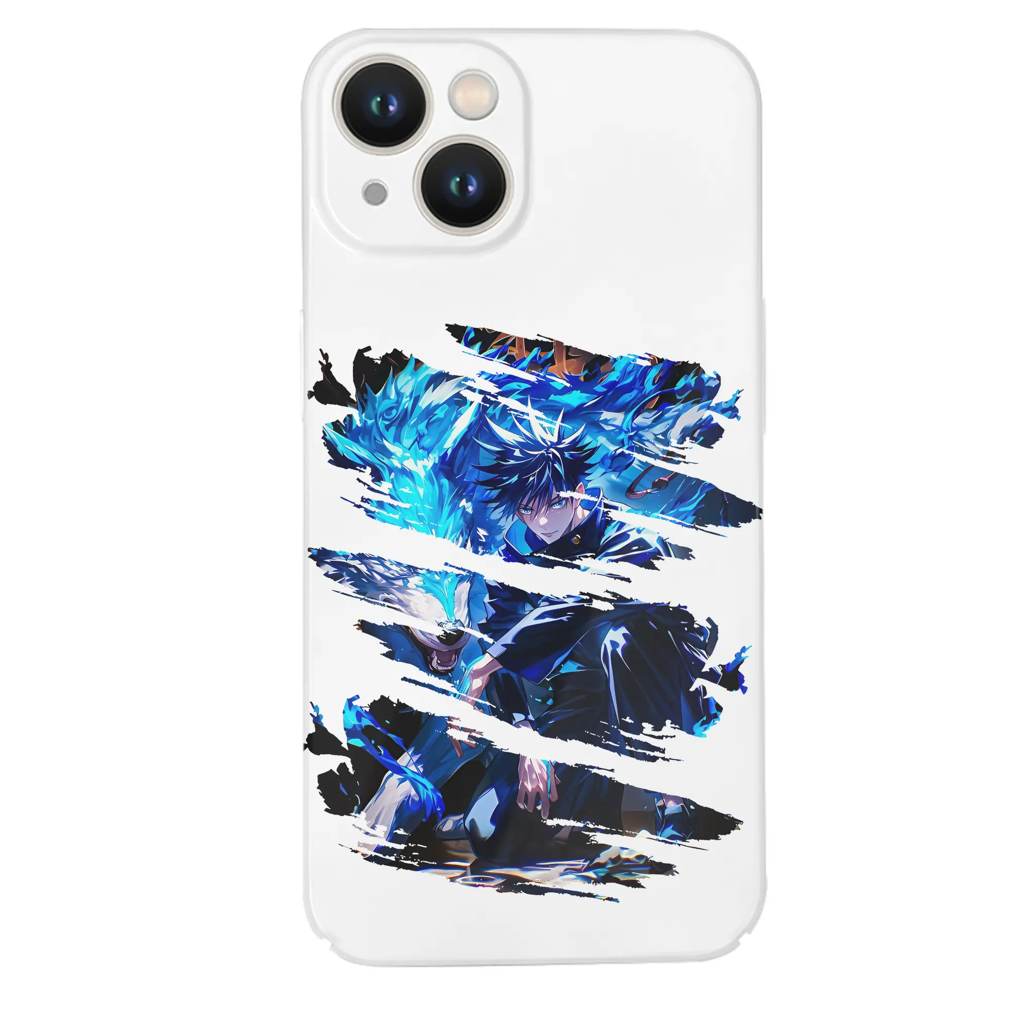 呪術廻戦 グッズ,伏黒 恵 - IPhone 14シリーズ対応 ・ ハードケース ・ 衝撃吸収 ・ 360度密着 ・ カメラ保護 ・ 高品質プラスチック ・ 快適操作