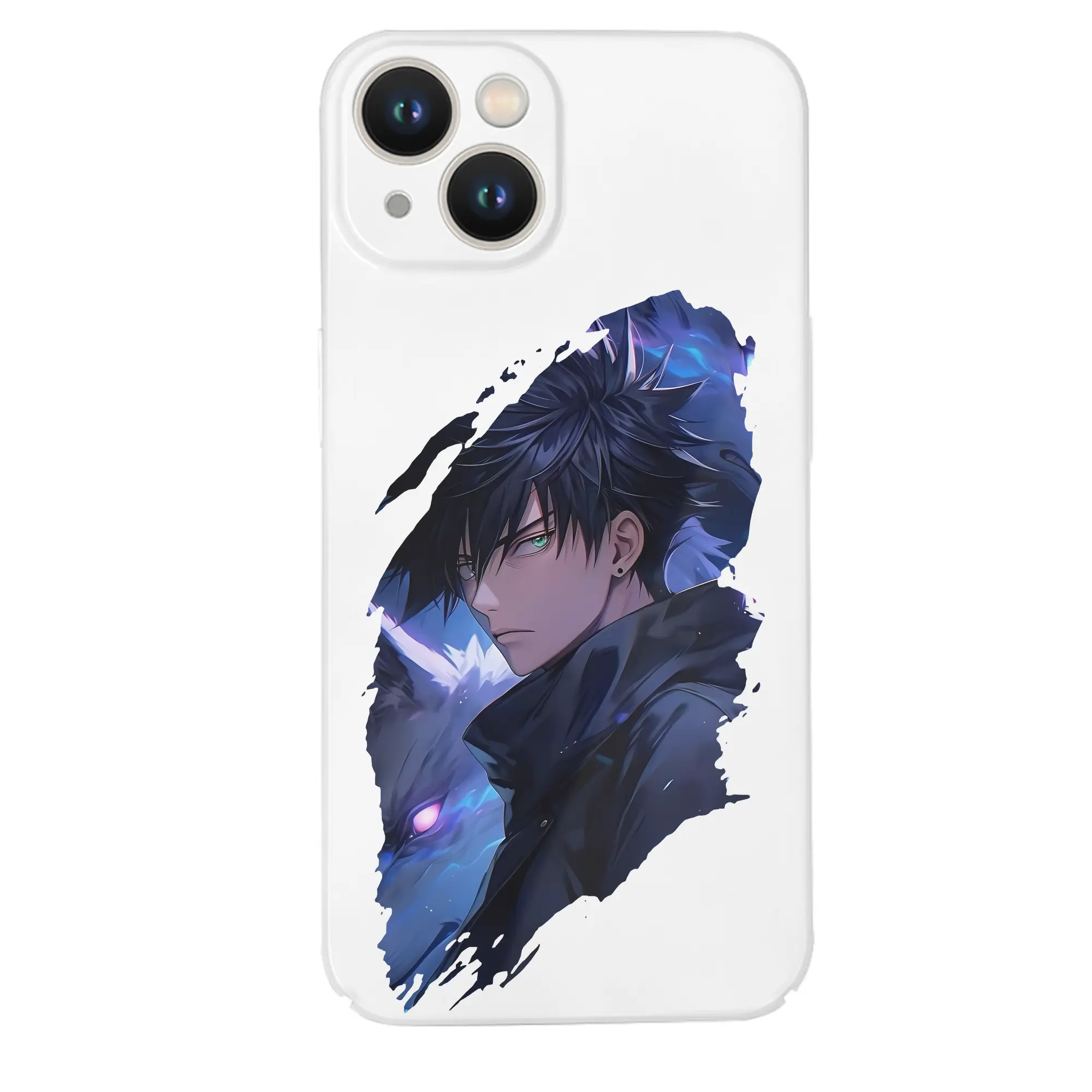 呪術廻戦 グッズ,伏黒 恵 - IPhone 14シリーズ対応 ・ ハードケース ・ 衝撃吸収 ・ 360度密着 ・ カメラ保護 ・ 高品質プラスチック ・ 快適操作