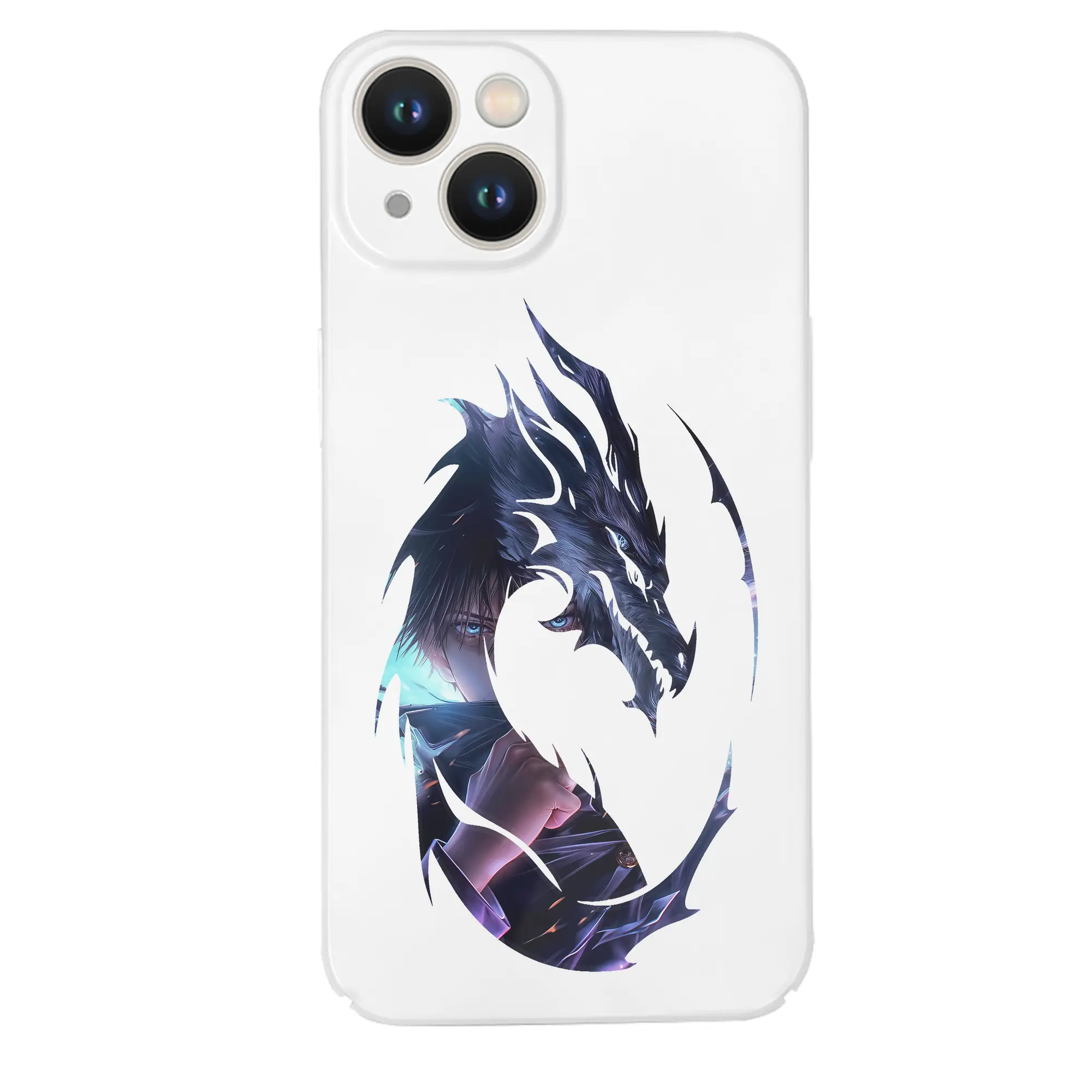 呪術廻戦 グッズ,伏黒 恵 - IPhone 14シリーズ対応 ・ ハードケース ・ 衝撃吸収 ・ 360度密着 ・ カメラ保護 ・ 高品質プラスチック ・ 快適操作