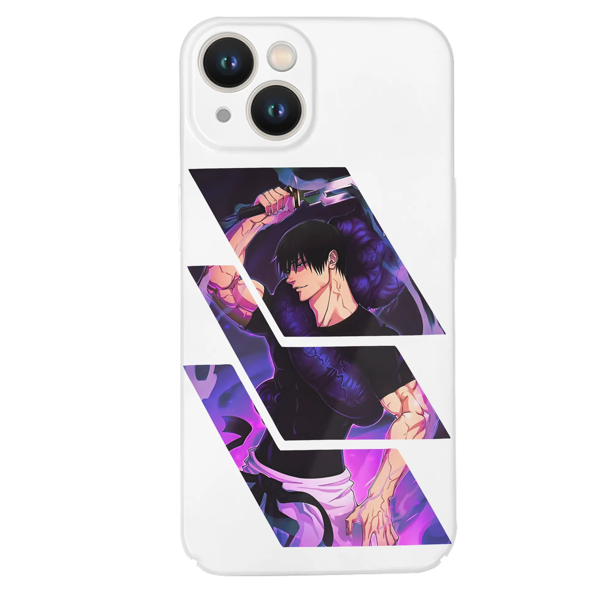 呪術廻戦 グッズ,伏黒 甚爾 - IPhone 14シリーズ対応 ・ ハードケース ・ 衝撃吸収 ・ 360度密着 ・ カメラ保護 ・ 高品質プラスチック ・ 快適操作