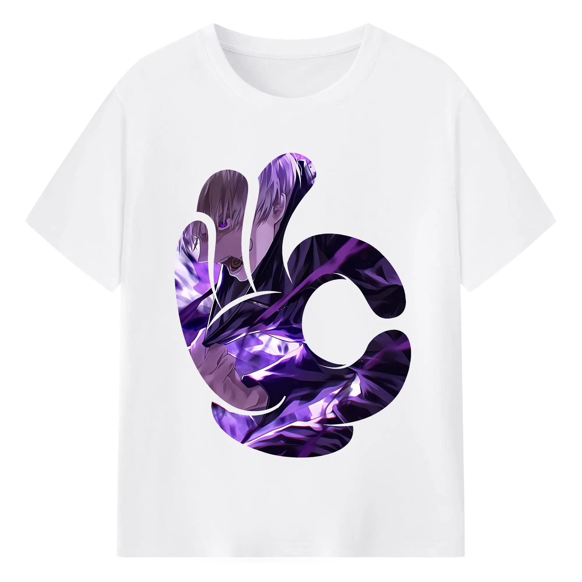 呪術廻戦 グッズ,狗巻 棘 - 綿100％ 半袖Tシャツ ・ フロントプリント ・ 快適 通気性 ・ 日常使い 散歩 スポーツ用