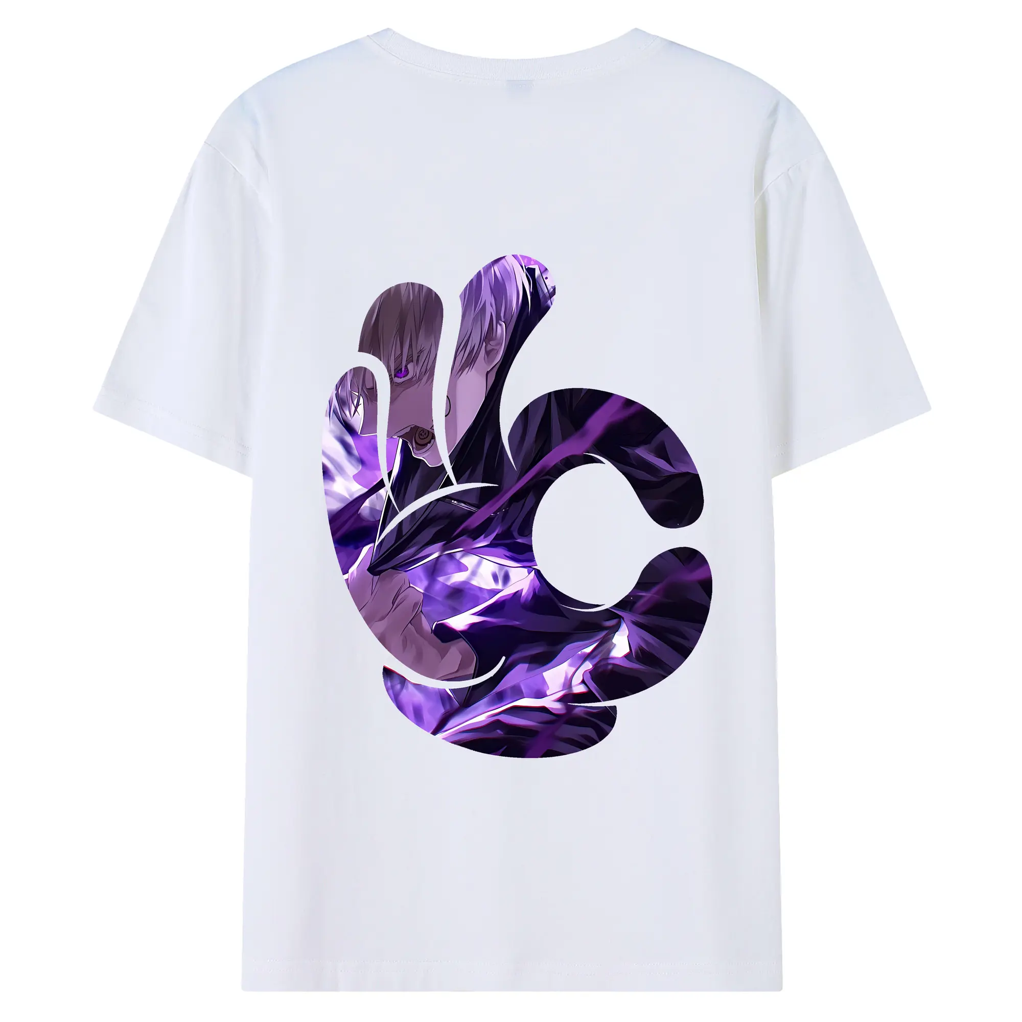 呪術廻戦 グッズ,狗巻 棘 - 綿100％ 半袖Tシャツ ・ バックプリント ・ 快適 通気性 ・ 日常使い 散歩 スポーツ用