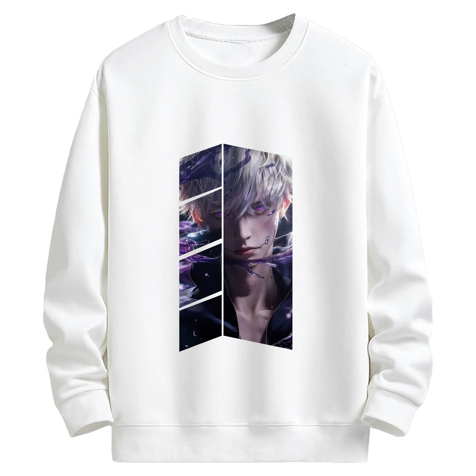 呪術廻戦 グッズ,狗巻 棘 - 高品質 クルーネック スウェット ・ コットン59％ ポリエステル41％ ・ ユニセックス 長袖 トレーナー ・ カジュアル デイリー スポーツ 散歩用