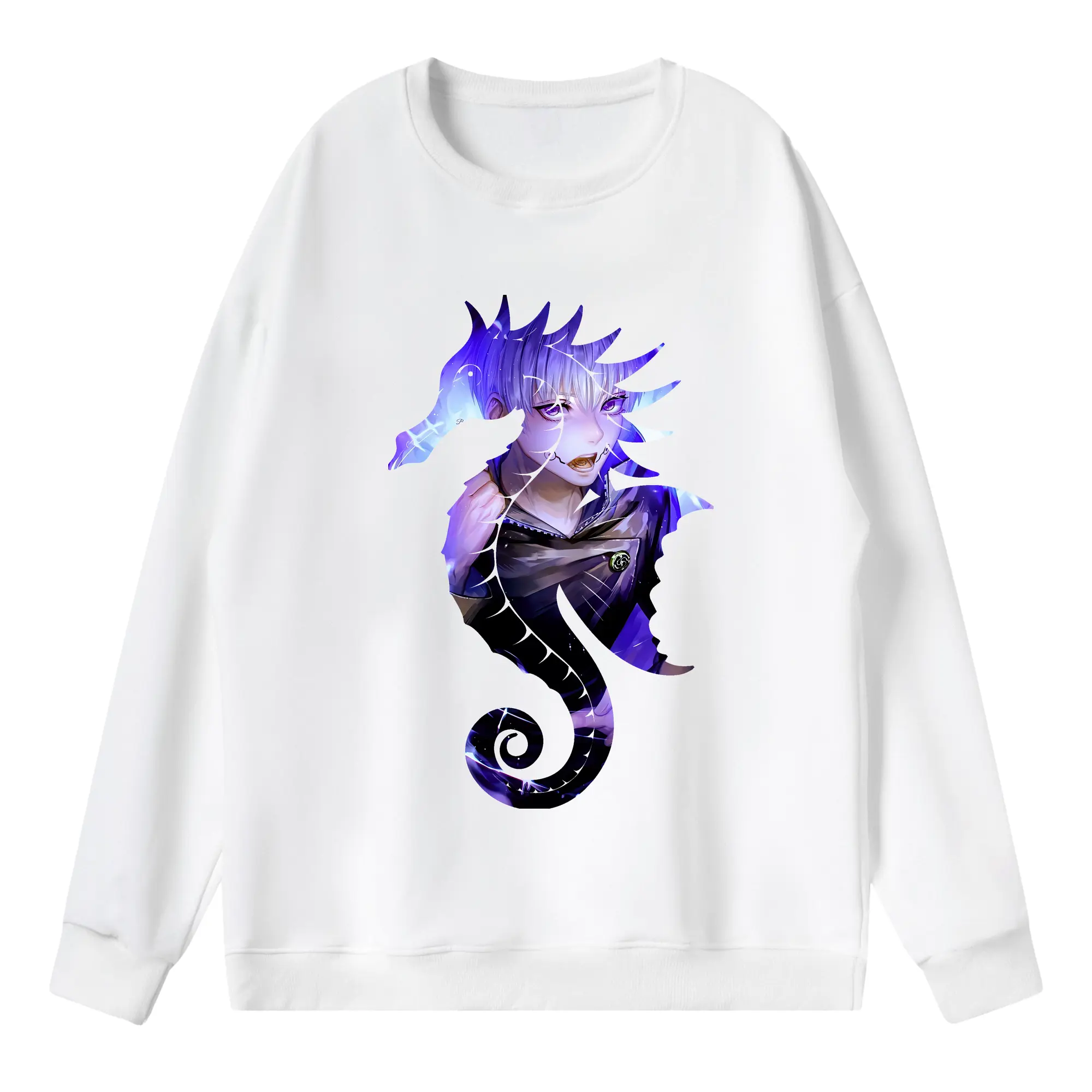 呪術廻戦 グッズ,狗巻 棘 - 薄手 クルーネック スウェット 裏毛260g · ポリエステル 春秋向け カジュアル 男女兼用 · トレーナー デイリー スポーツ 散歩に最適