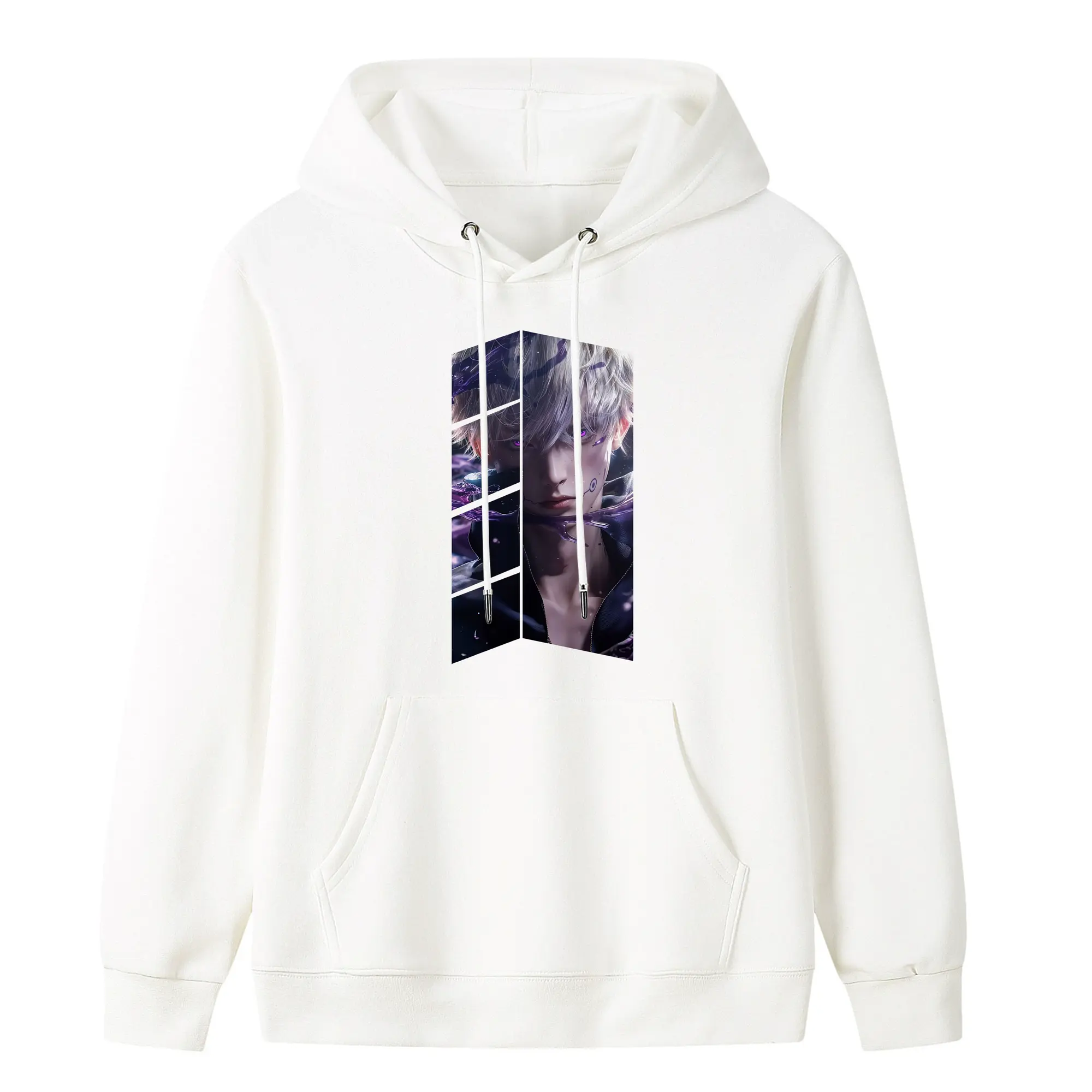 呪術廻戦 グッズ,狗巻 棘 - キッズ フード付きパーカー ・ フロントプリント ・ ポリエステル100％ ・ 快適 通学 スポーツ 日常使い お散歩用