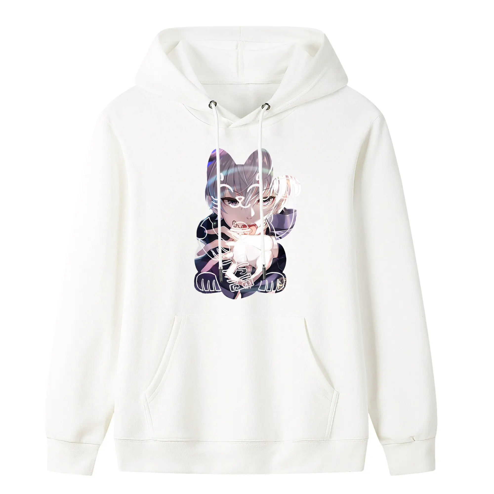 呪術廻戦 グッズ,狗巻 棘 - キッズ フード付きパーカー ・ フロントプリント ・ ポリエステル100％ ・ 快適 通学 スポーツ 日常使い お散歩用